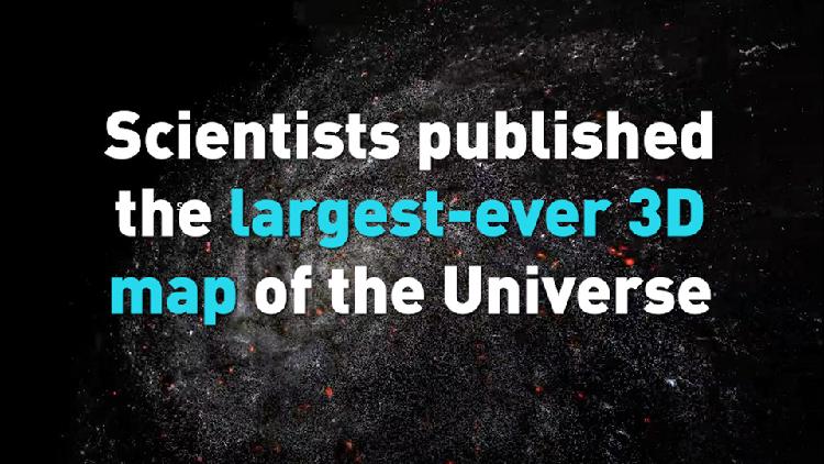 Map Of The Universe 2020 Scientists Published The Largest-Ever 3D Map Of The Universe - Cgtn