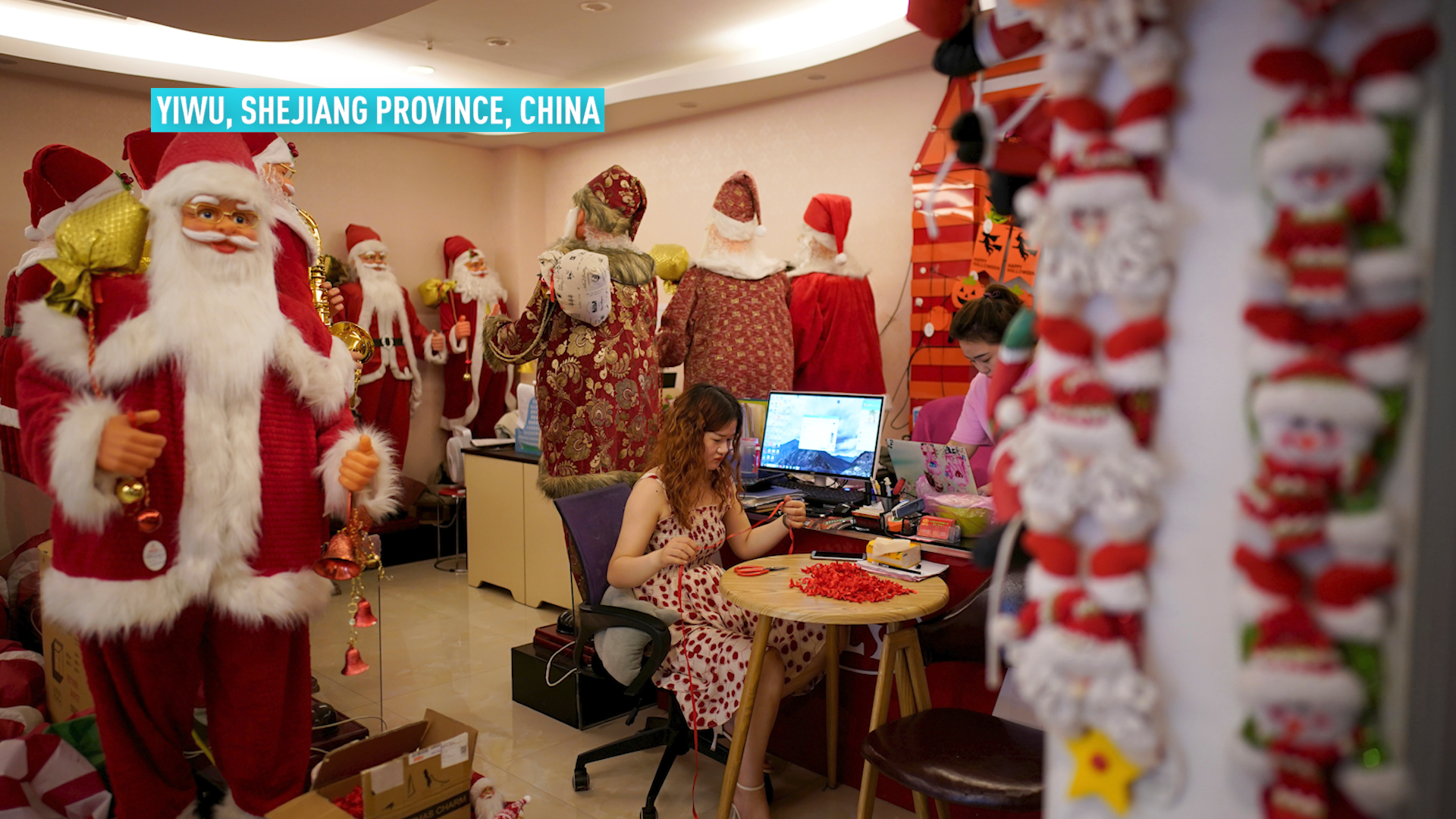 Christmas Production Hub In China Cgtn