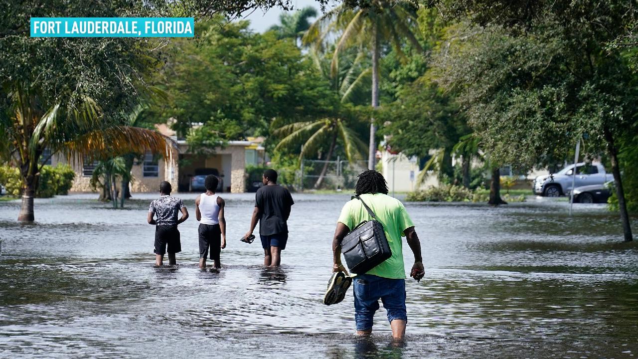 Tropical Storm Eta Hits Florida - Cgtn