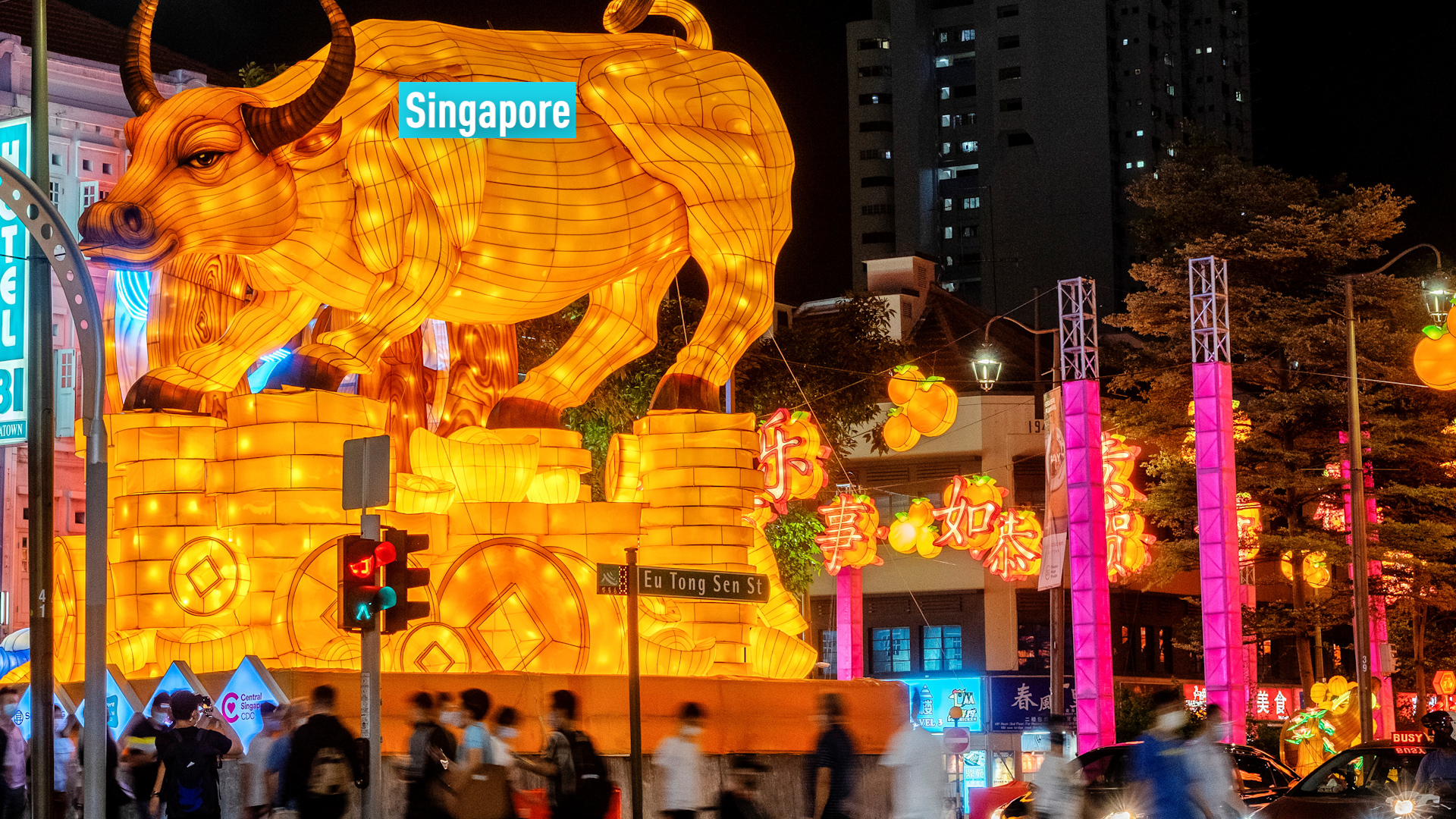 Festivities ahead of the Lunar New Year in Singapore amid COVID-19 - CGTN