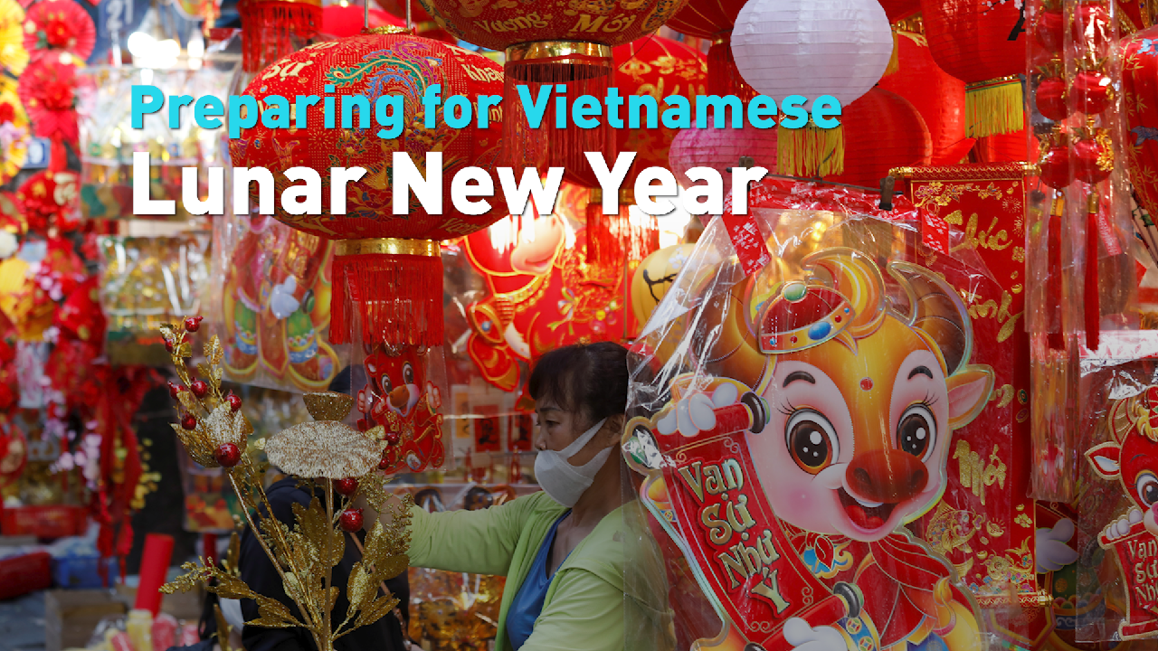 Preparing For Vietnamese Lunar New Year Cgtn