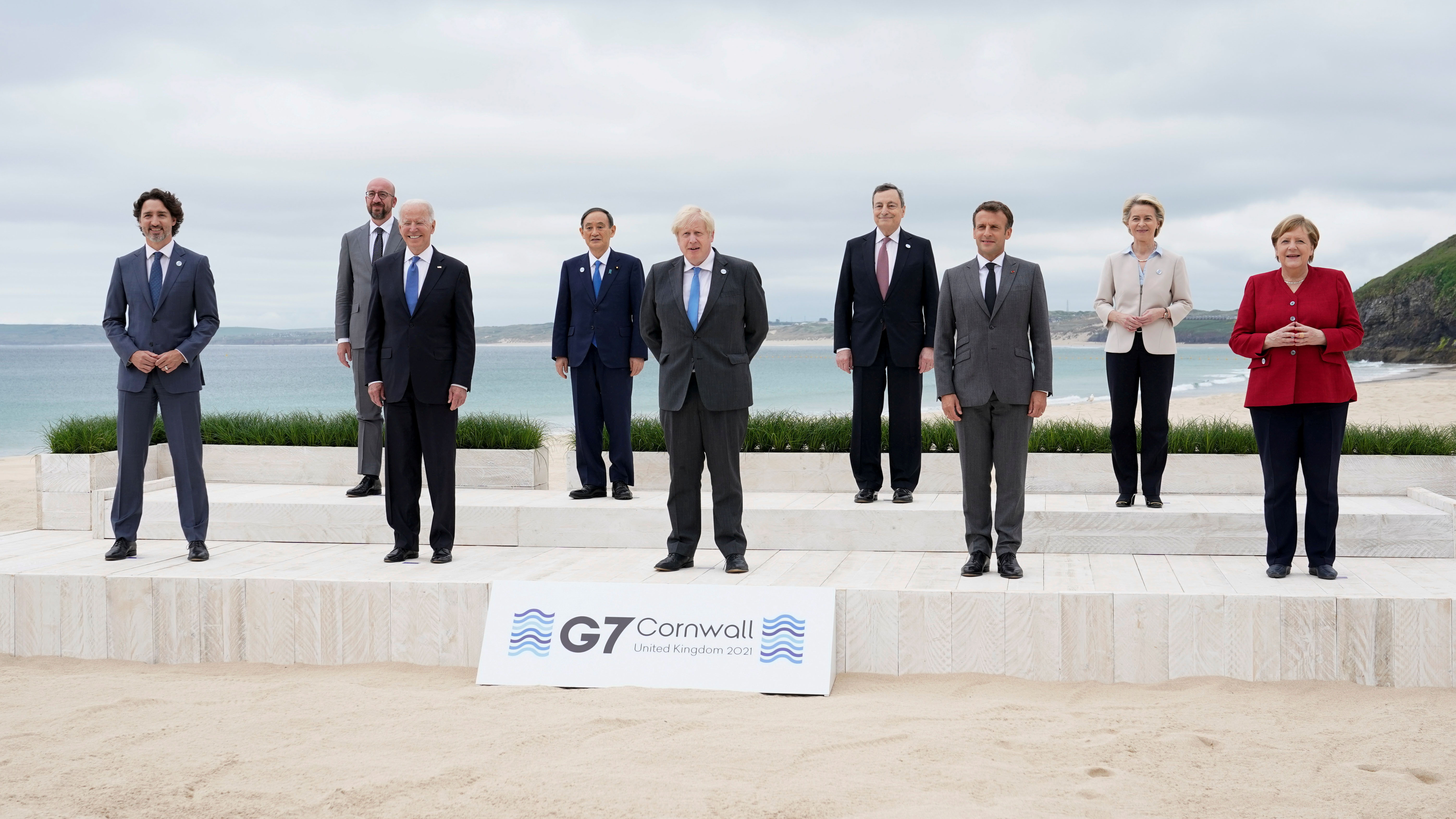 World leaders meet at G7 Summit CGTN