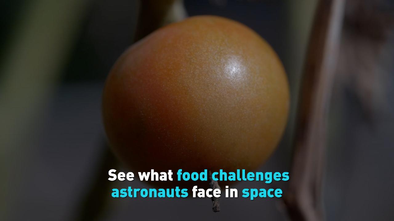 See what food challenges astronauts face in space - CGTN
