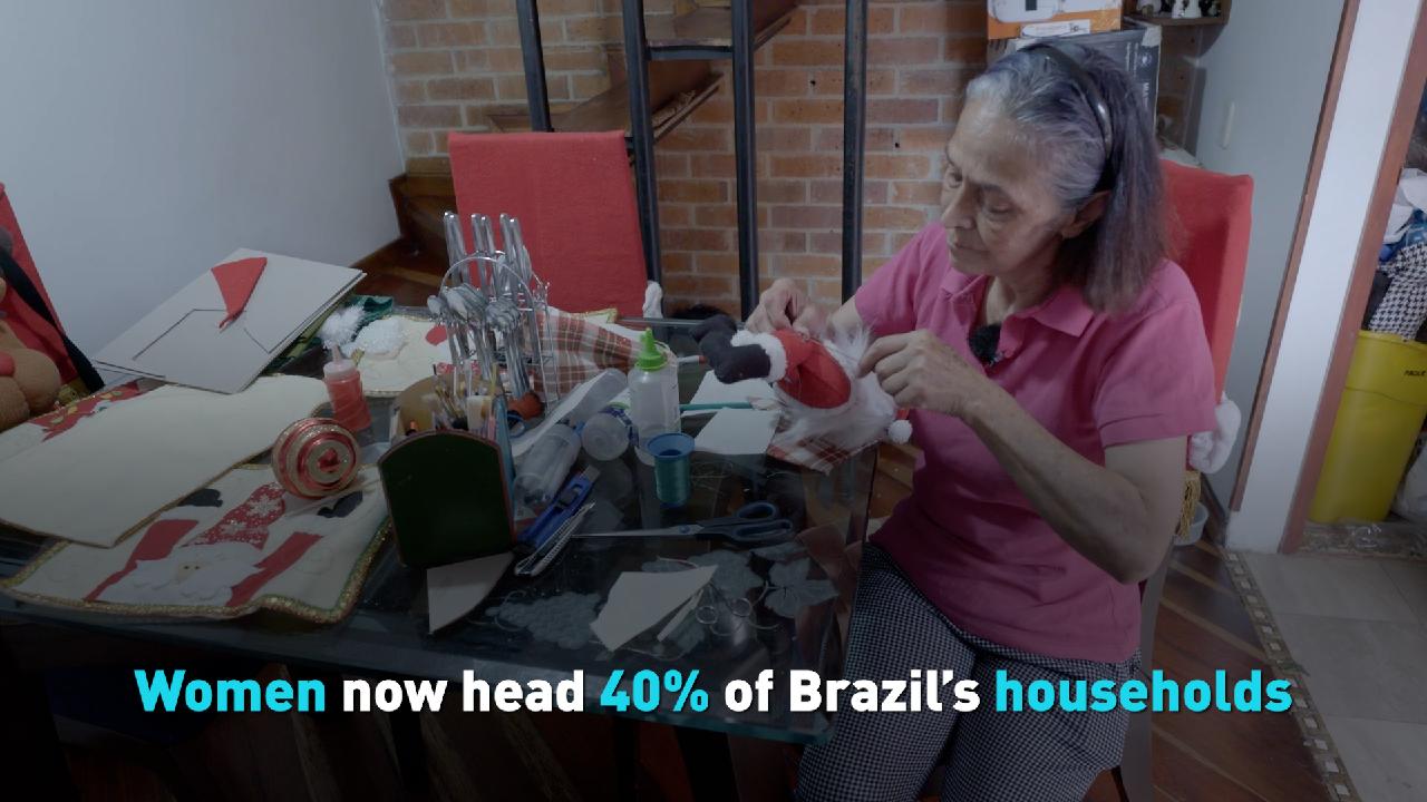Women now head 40 of Brazil’s households CGTN