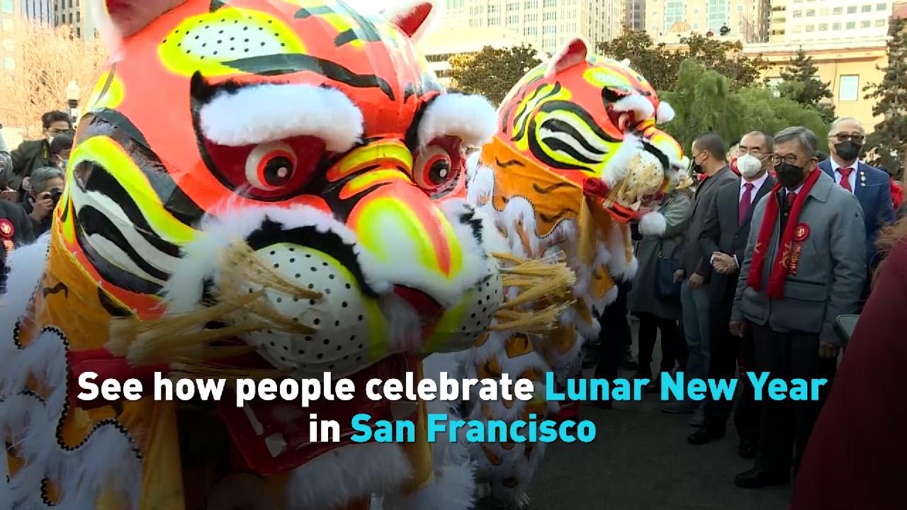 See how people celebrate Lunar New Year in San Francisco CGTN