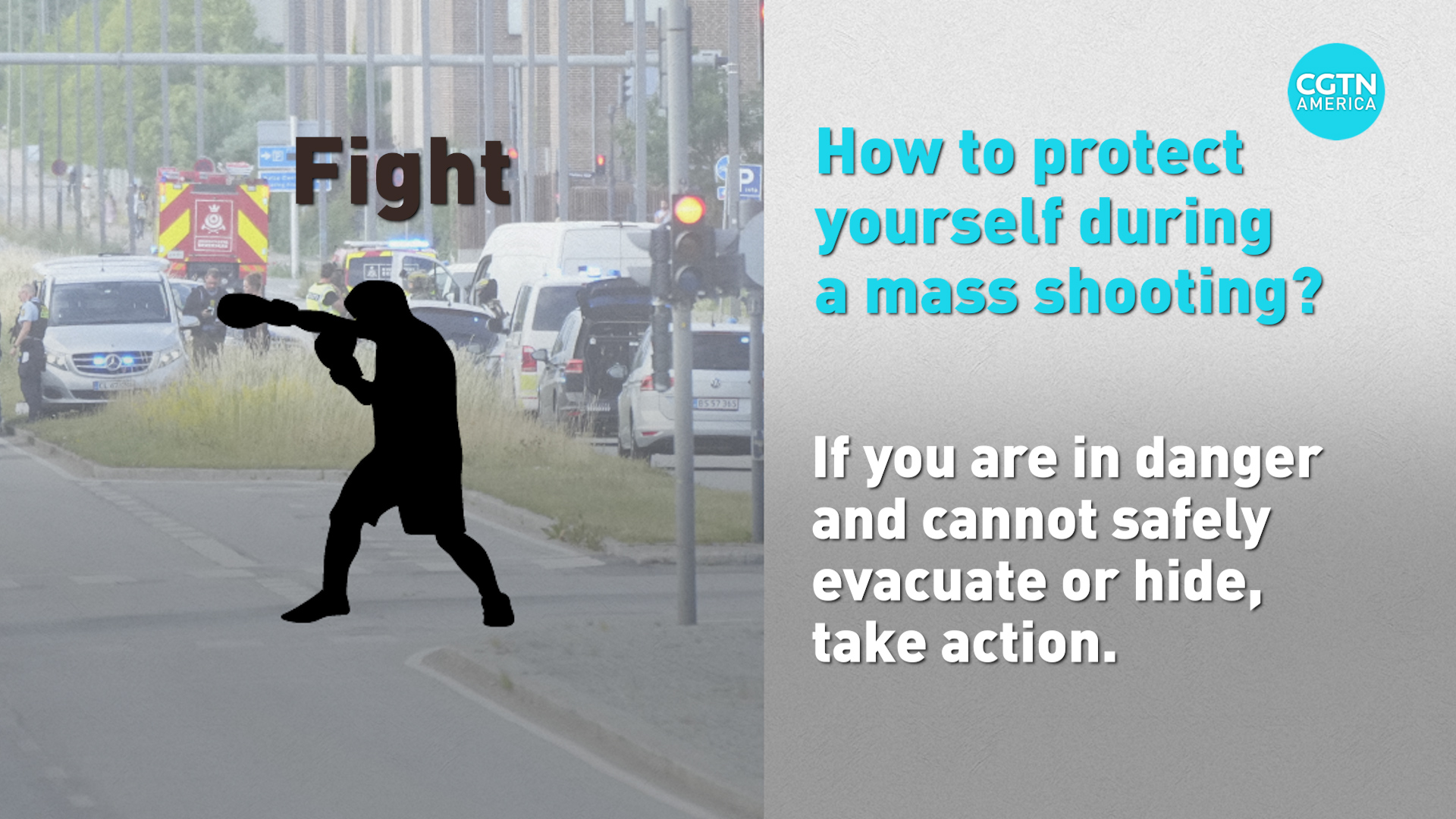 How To Protect Yourself During A Mass Shooting? - CGTN