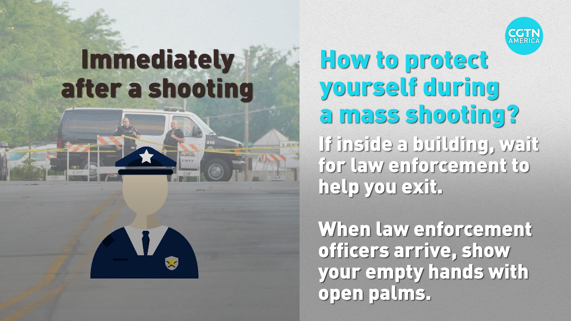 How to protect yourself during a mass shooting? CGTN