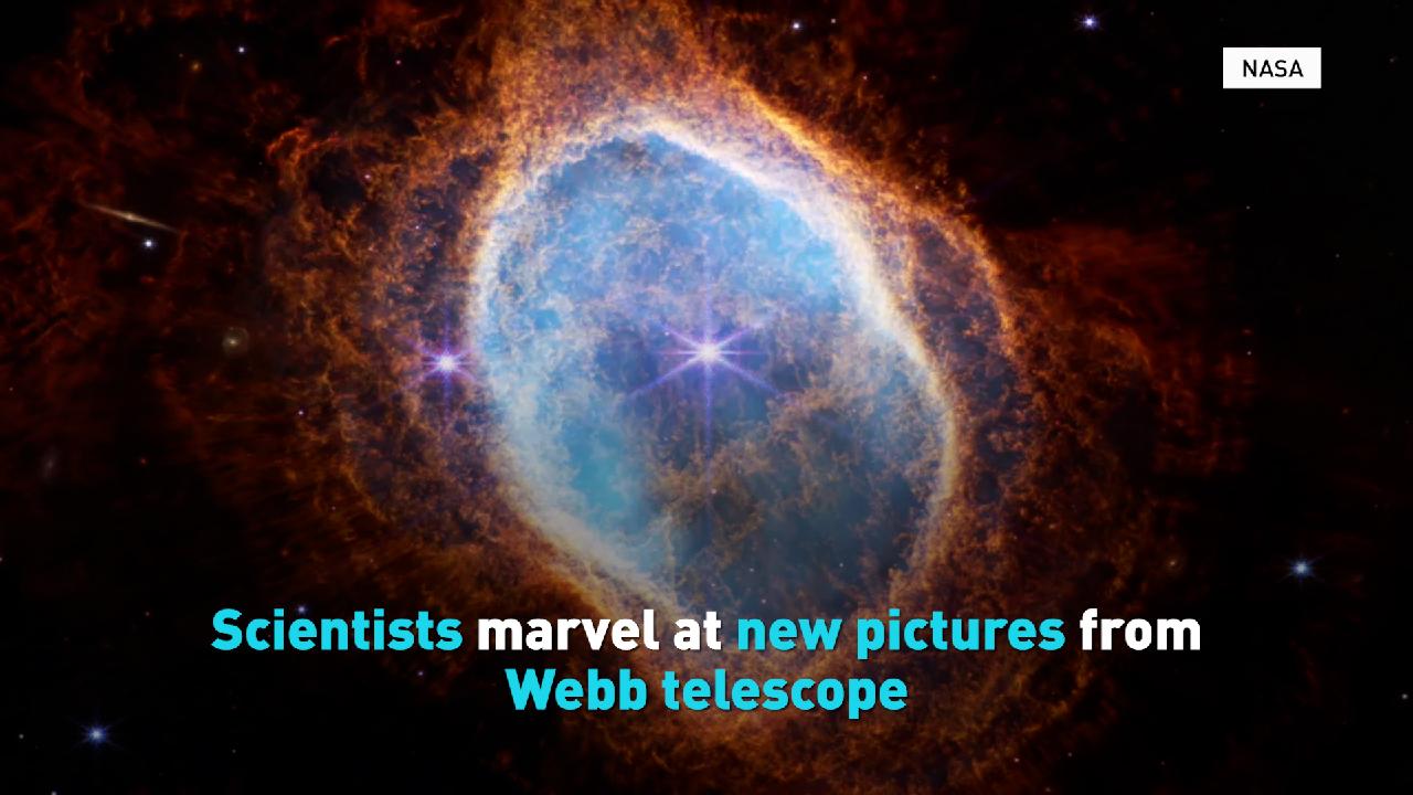 Scientists Marvel At New Pictures From Webb Telescope - CGTN