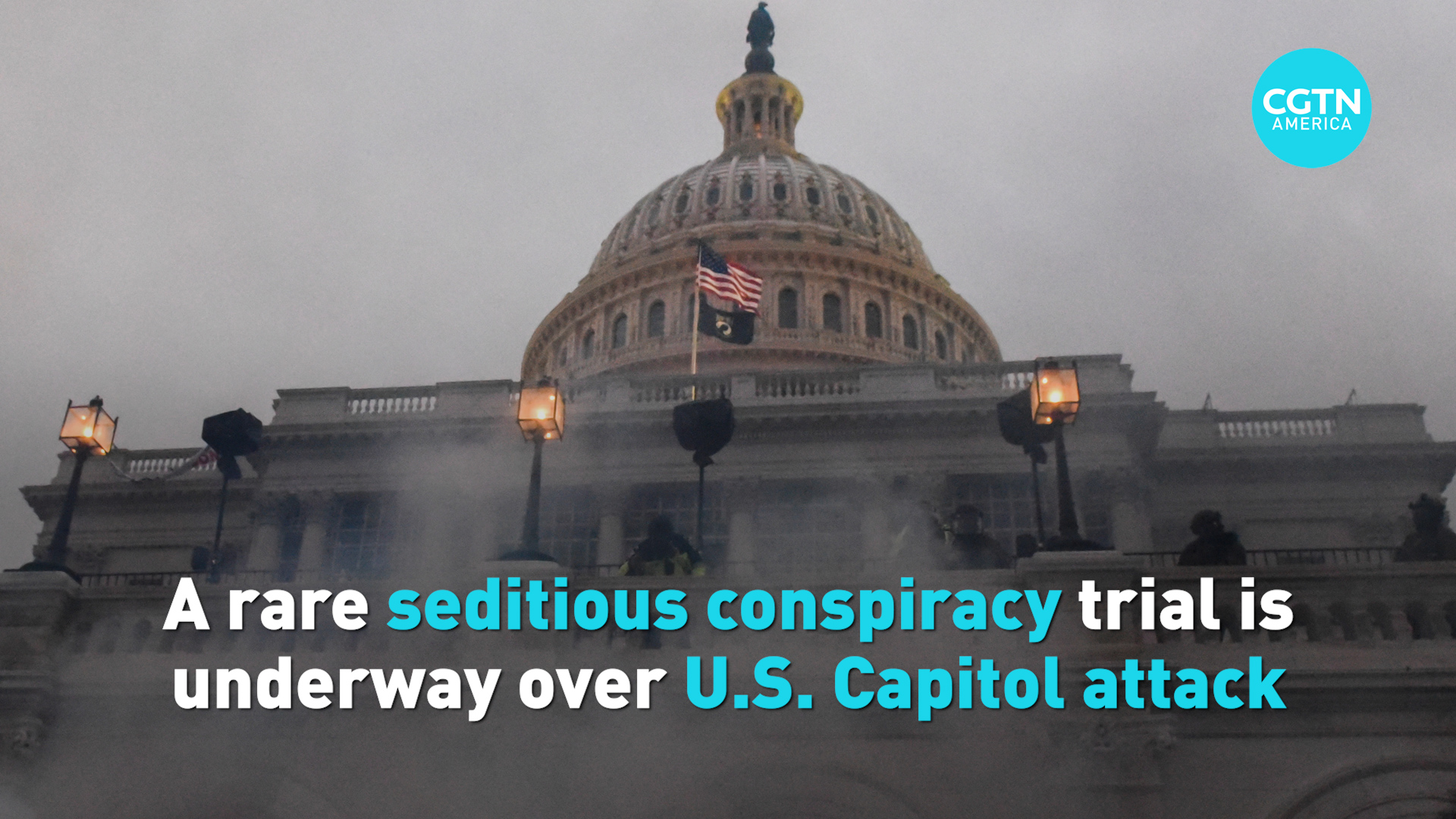 A rare seditious conspiracy trial is underway over U.S. Capitol attack