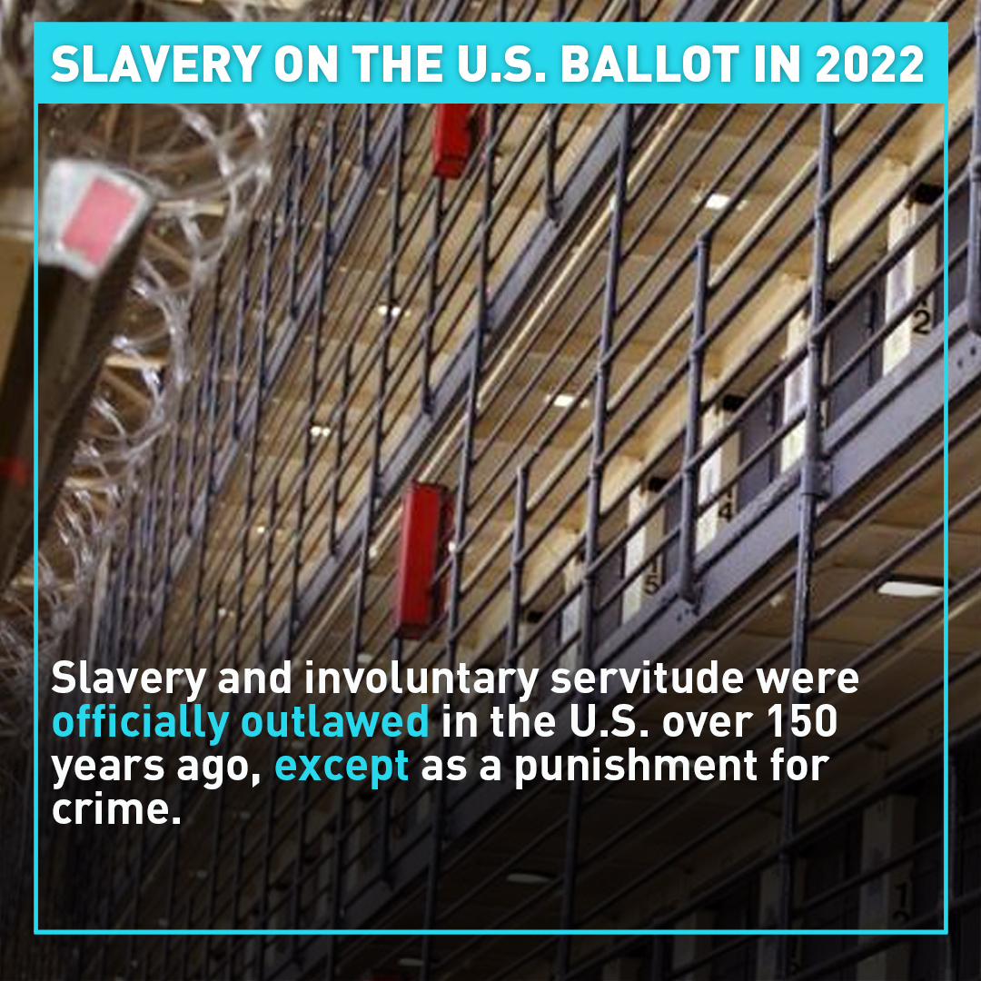 Slavery on the U.S. ballot in 2022