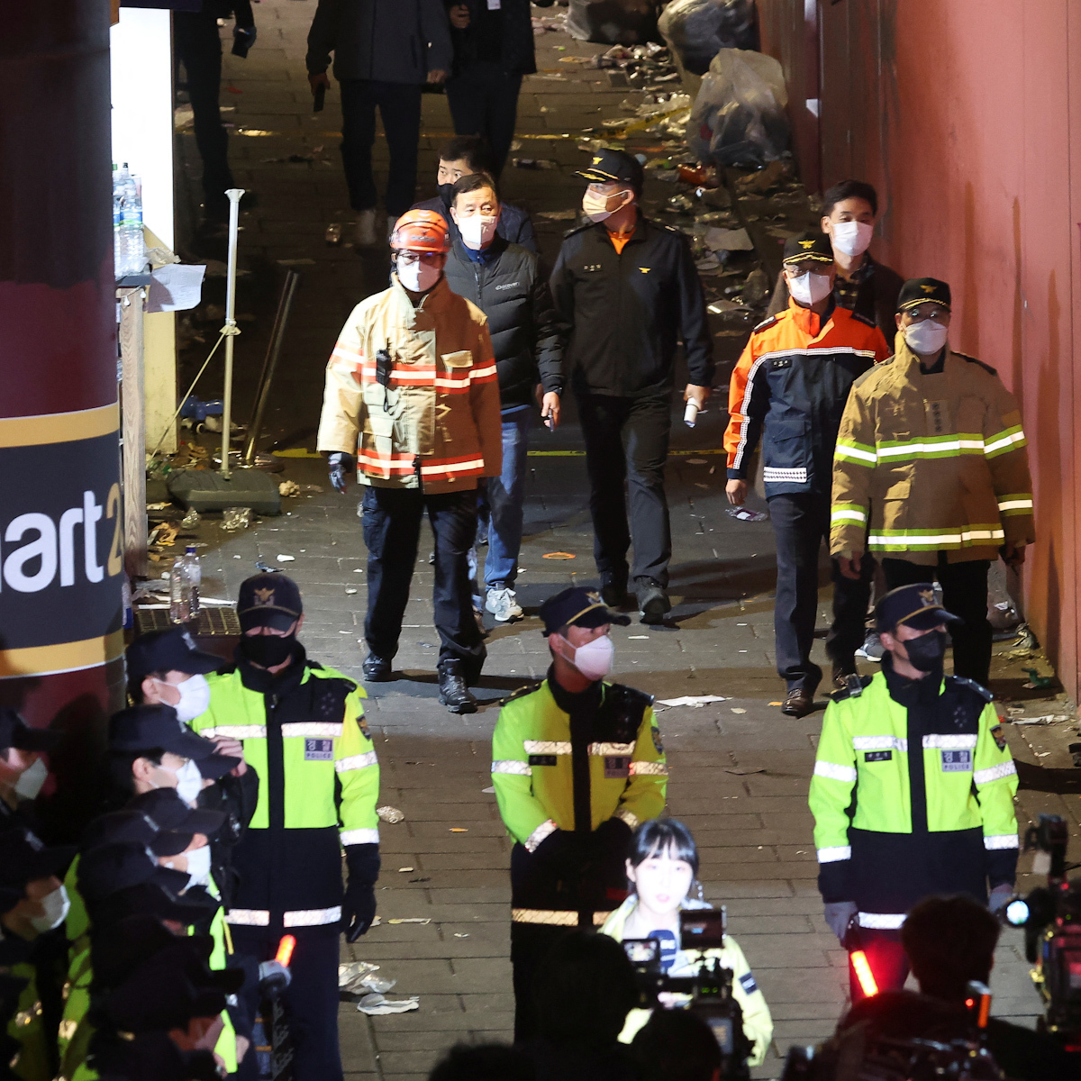 At least 149 people dead after crowd surge in Seoul 