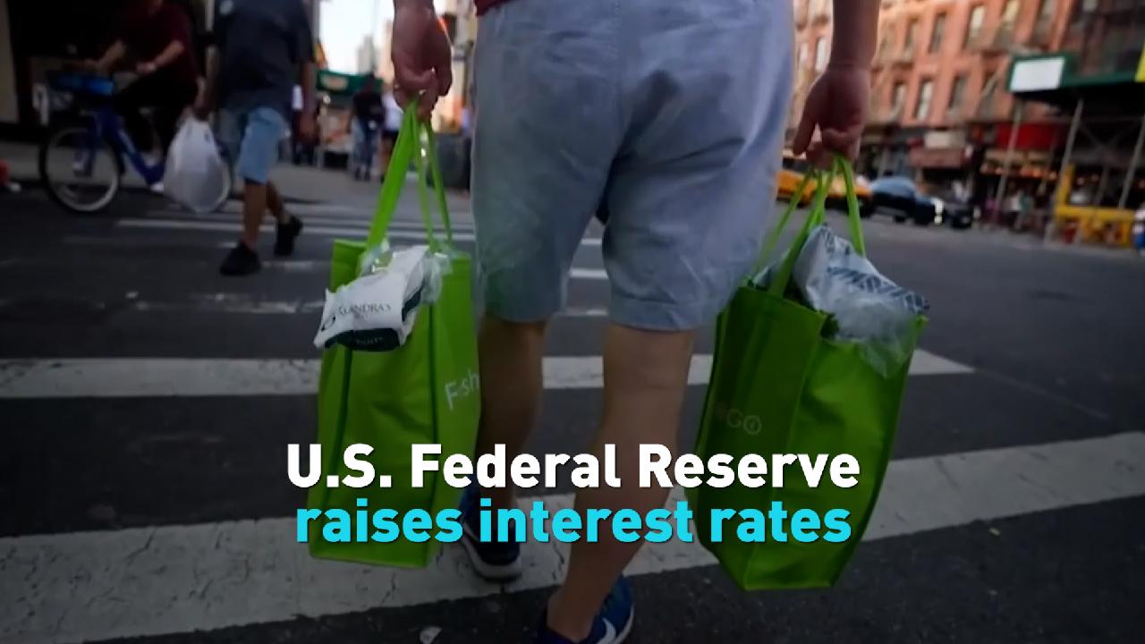 Us Federal Reserve Raises Interest Rates Cgtn 6662