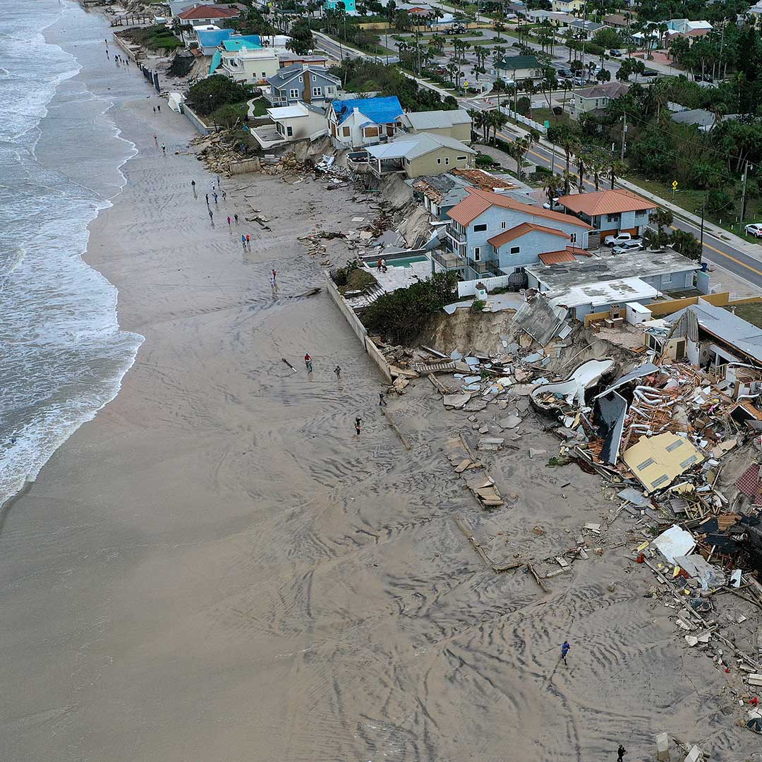 Hurricane Nicole downgraded to tropical storm, leaves major damage