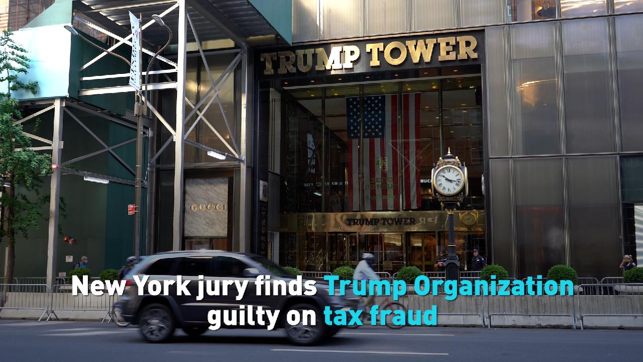 New York Jury Finds Trump Organization Guilty On Tax Fraud - CGTN