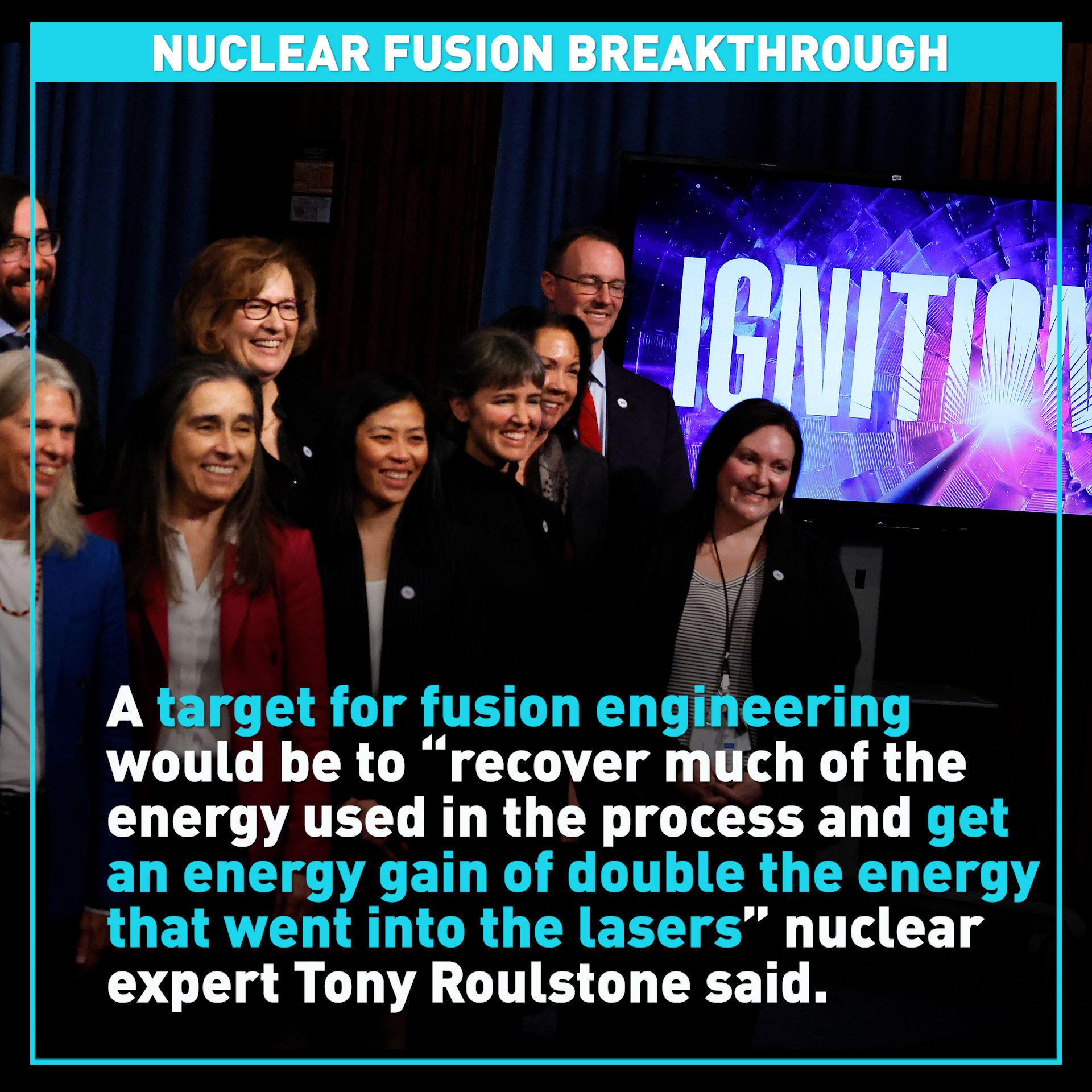 U.S. scientists make breakthrough in nuclear fusion