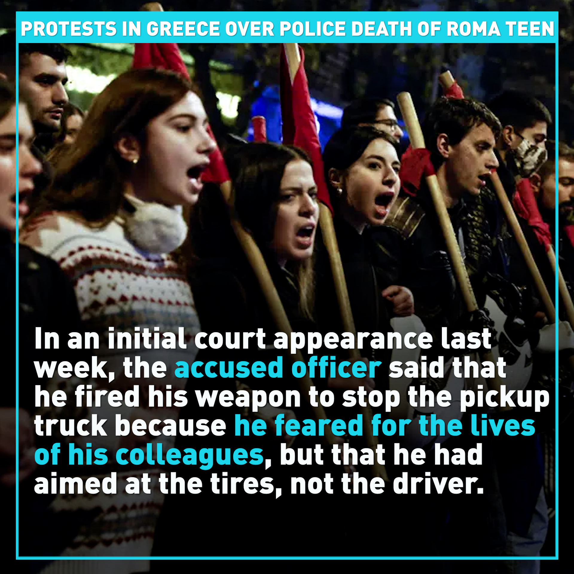 Protests in Greece over police death of Roma teen