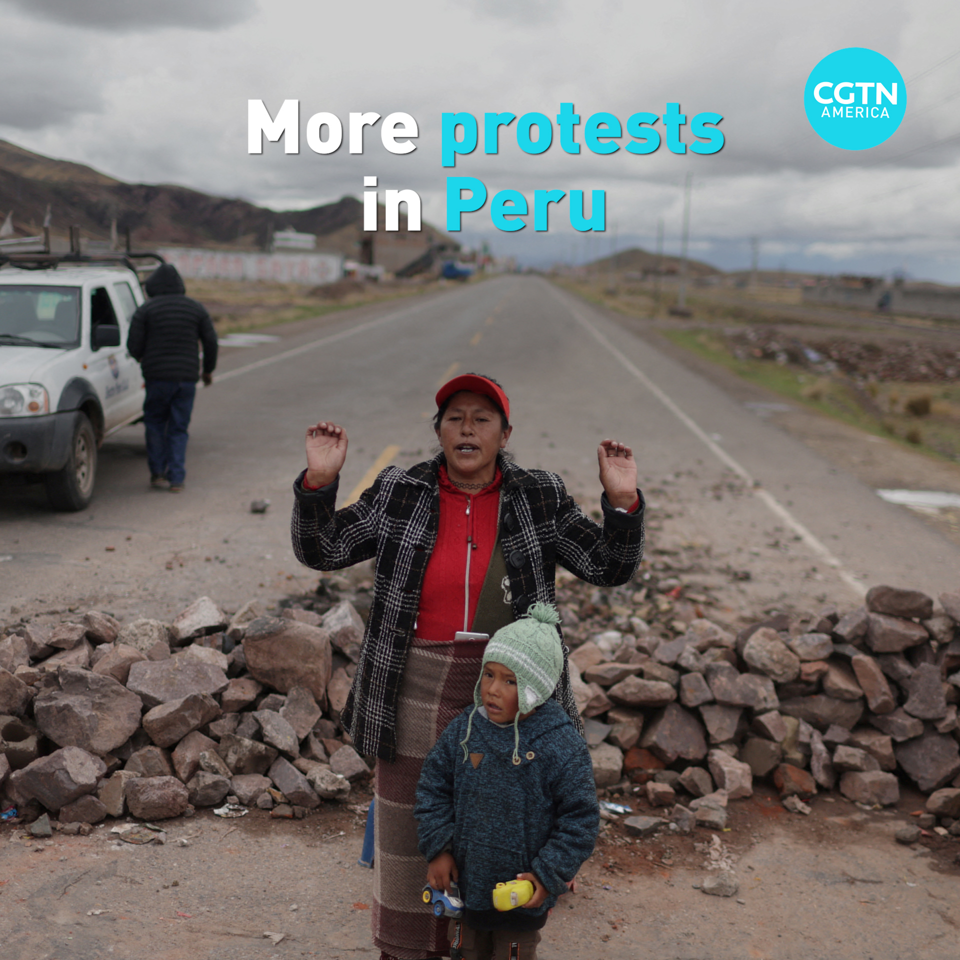 Deadly landslide and continued protests in Peru