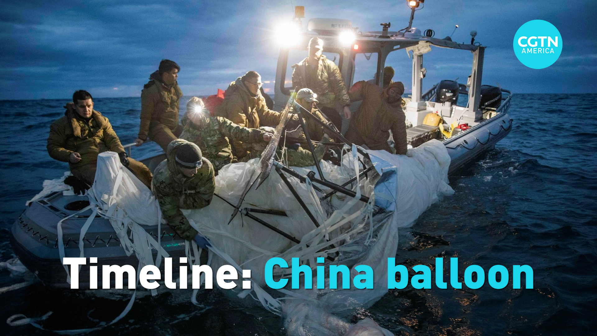 Timeline: China balloon