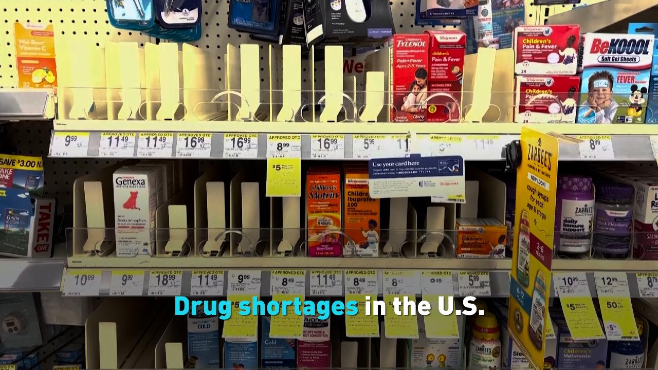 Drug Shortages In The U.S. - CGTN