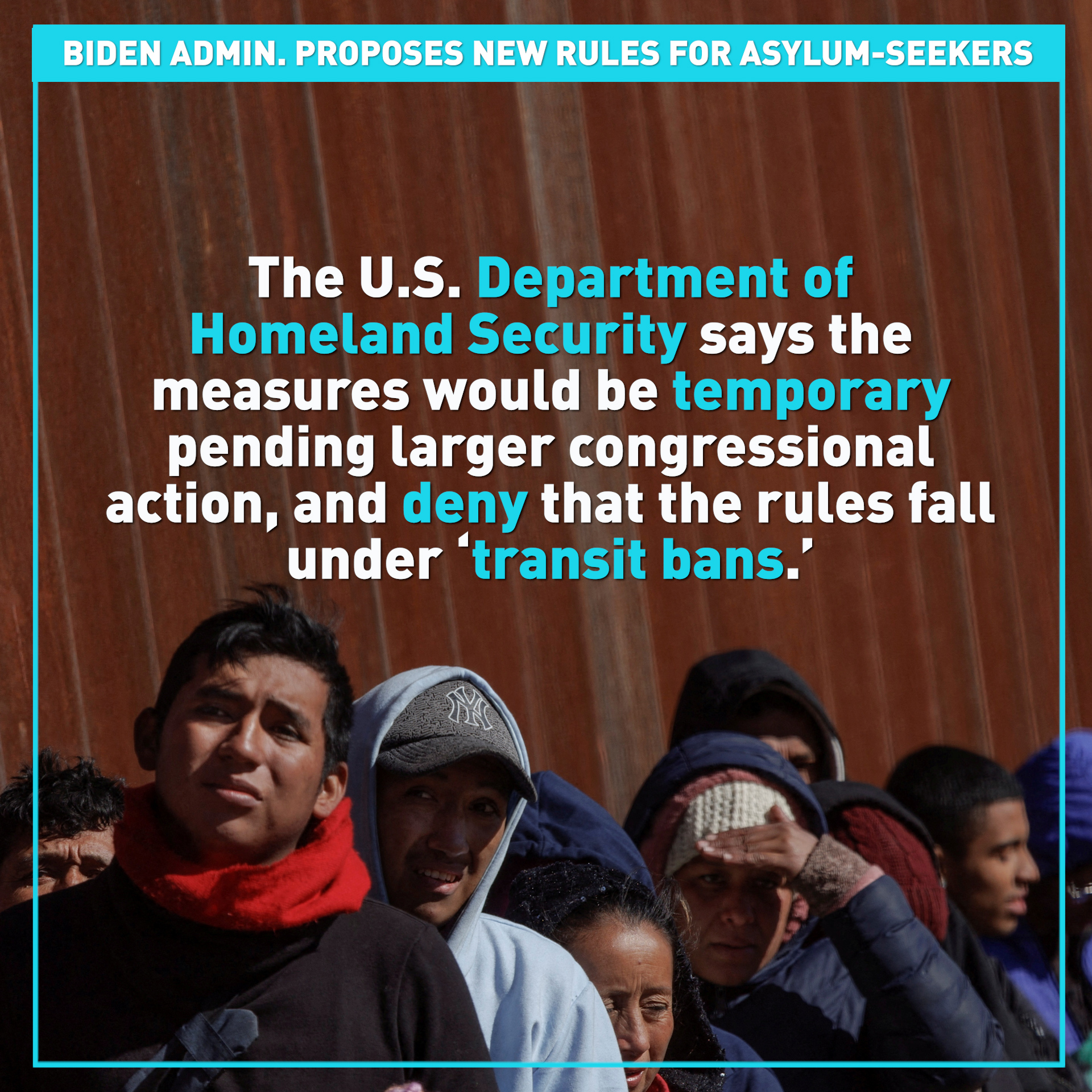 Biden administration proposes new rules for asylum seekers