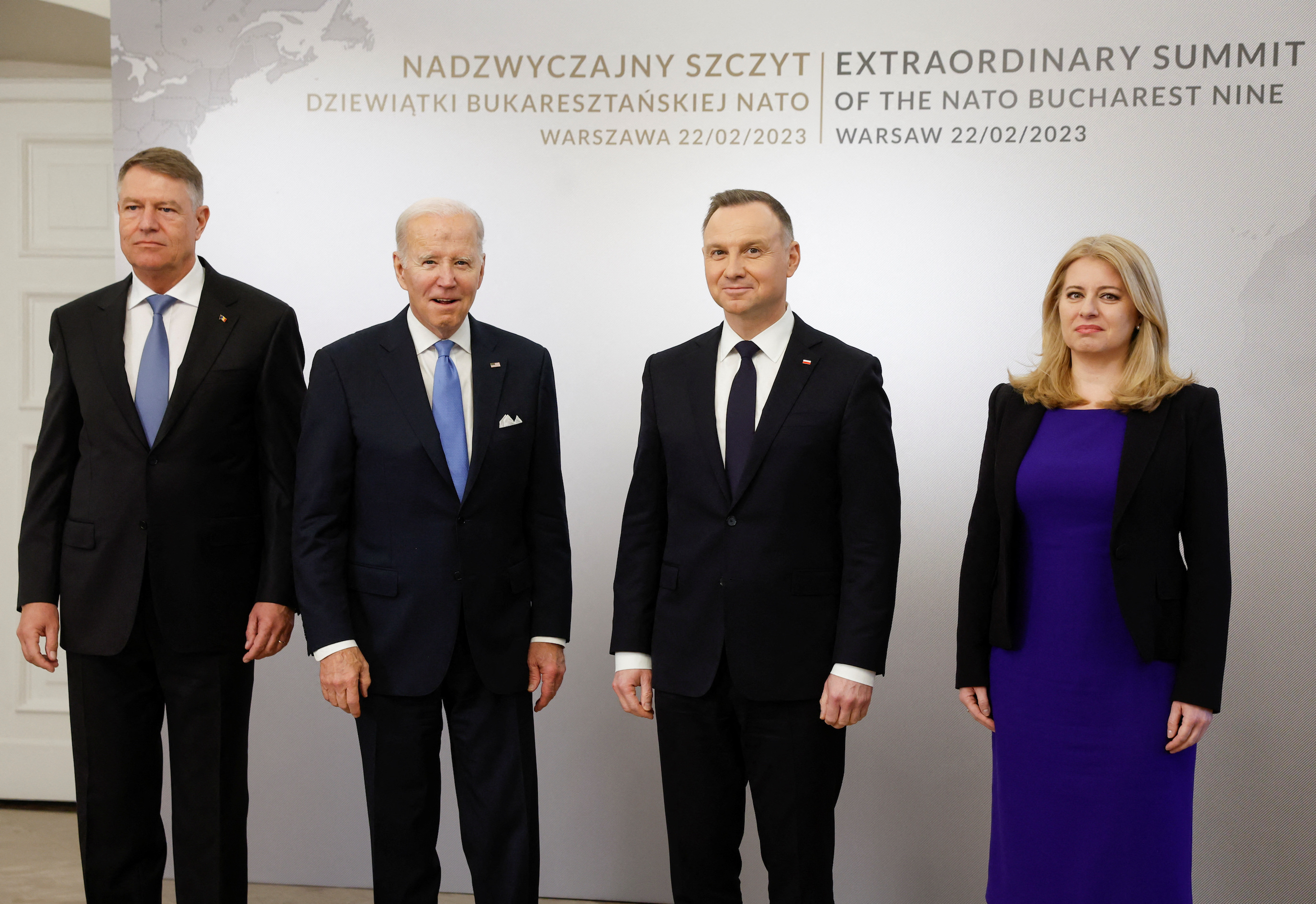 Biden and the Bucharest Nine summit in Warsaw, Poland