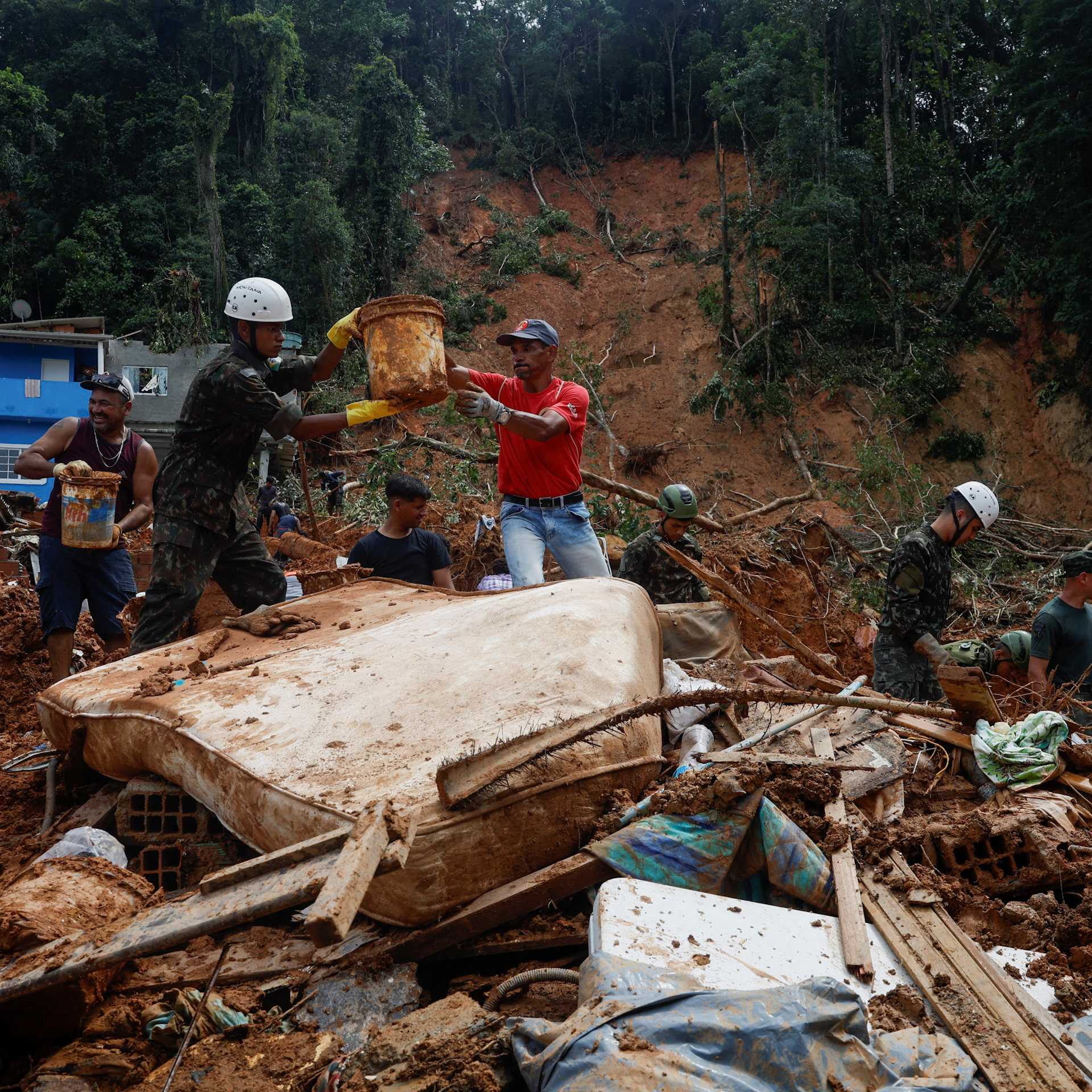 Brazil floods and landslides kill 54