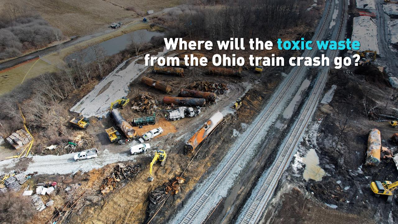 What will happen to the toxic waste from the Ohio train crash? CGTN