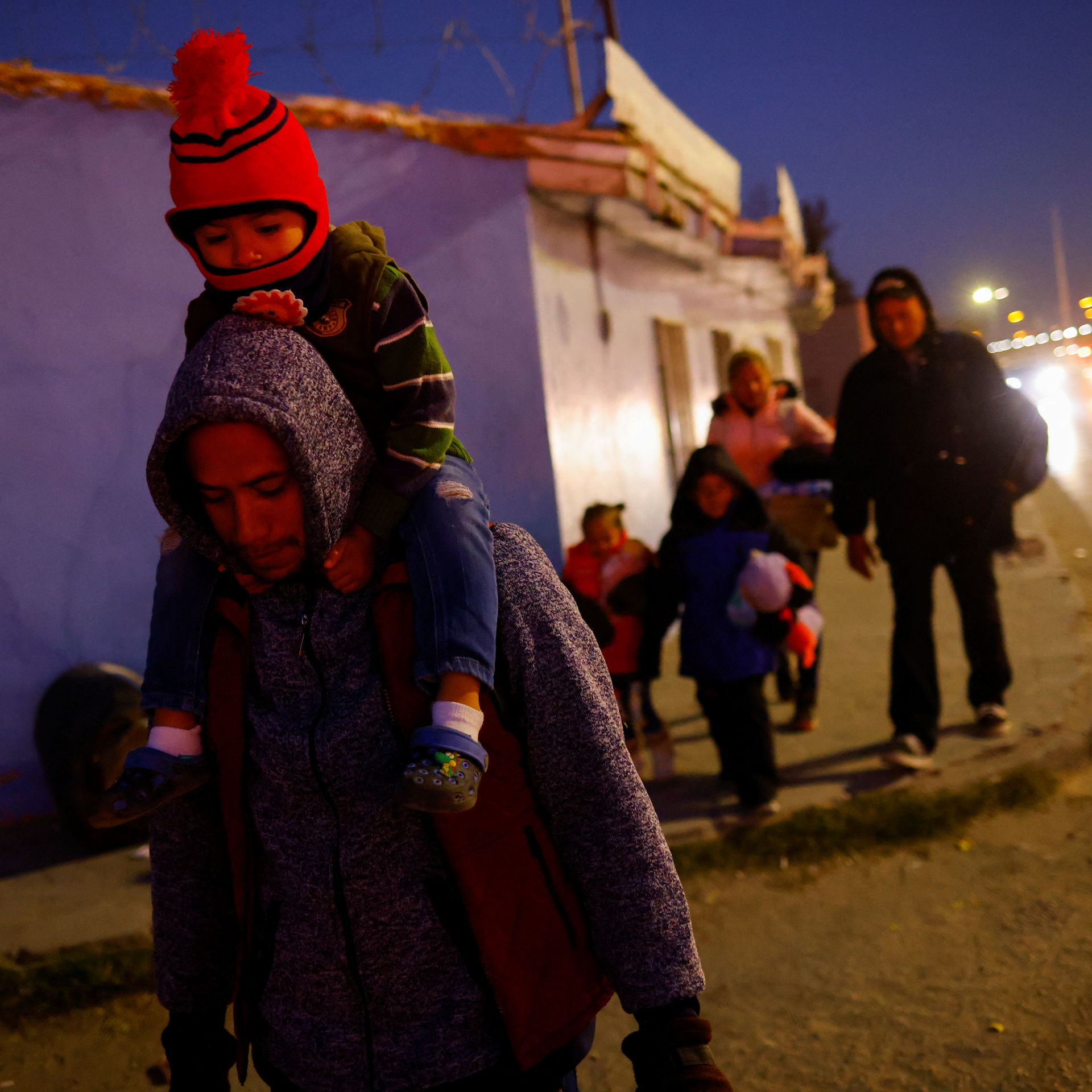 Why are some migrant families forced to split at the U.S.-Mexico border?