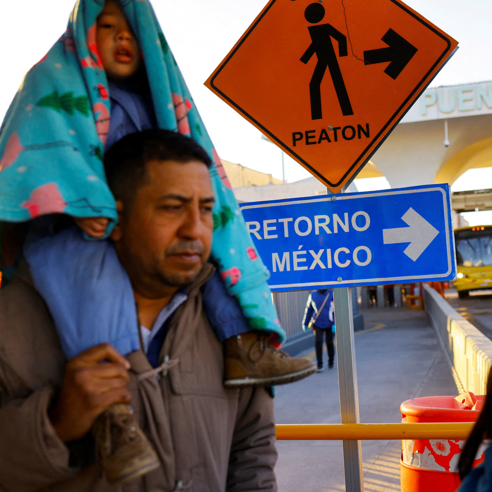 Why are some migrant families forced to split at the U.S.-Mexico border?
