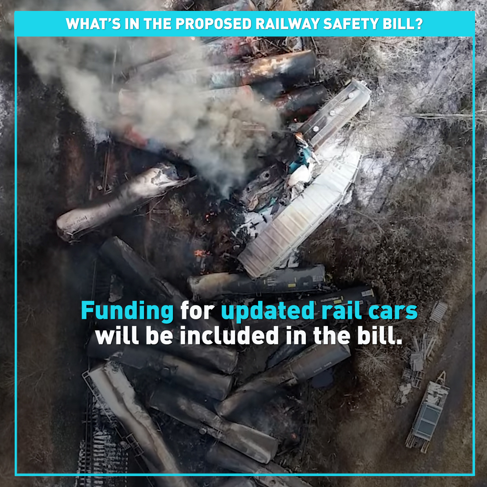 What's in the proposed U.S. Railway Safety Act?