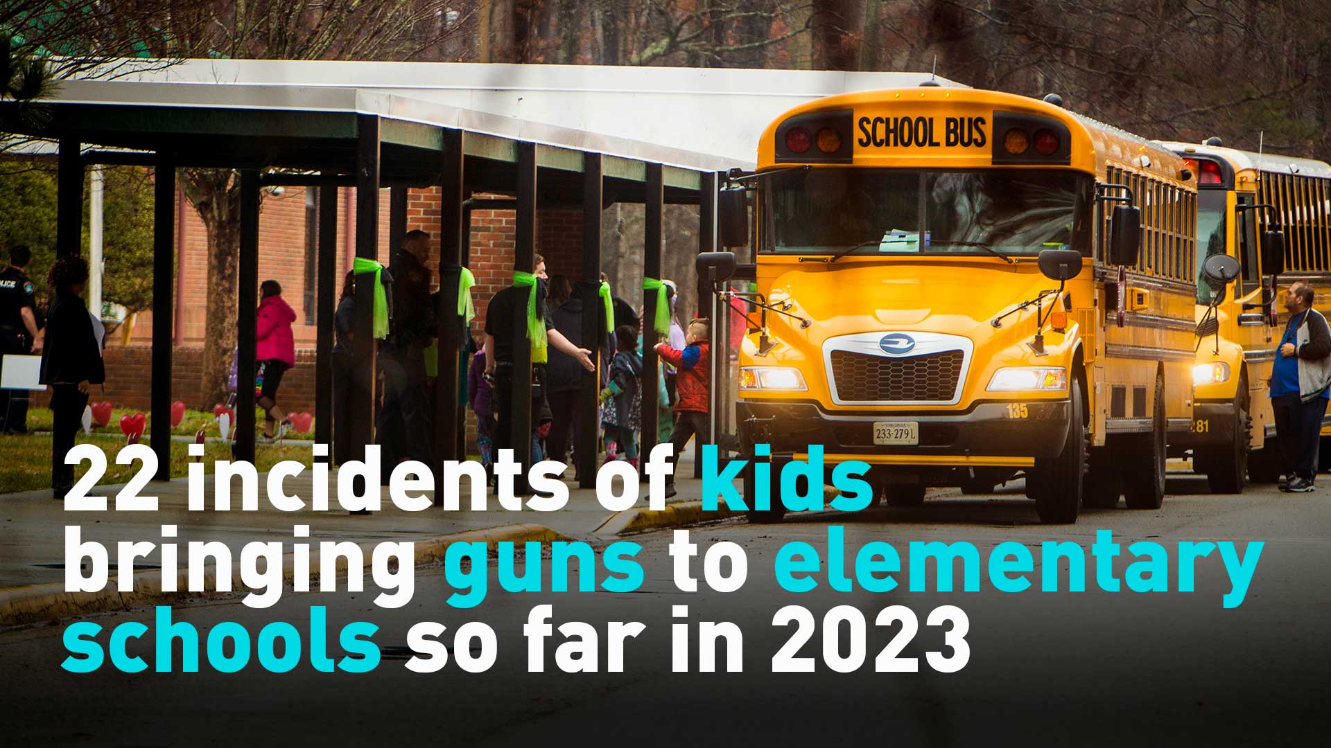 22 incidents of kids bringing guns to U.S. elementary schools so far in 2023
