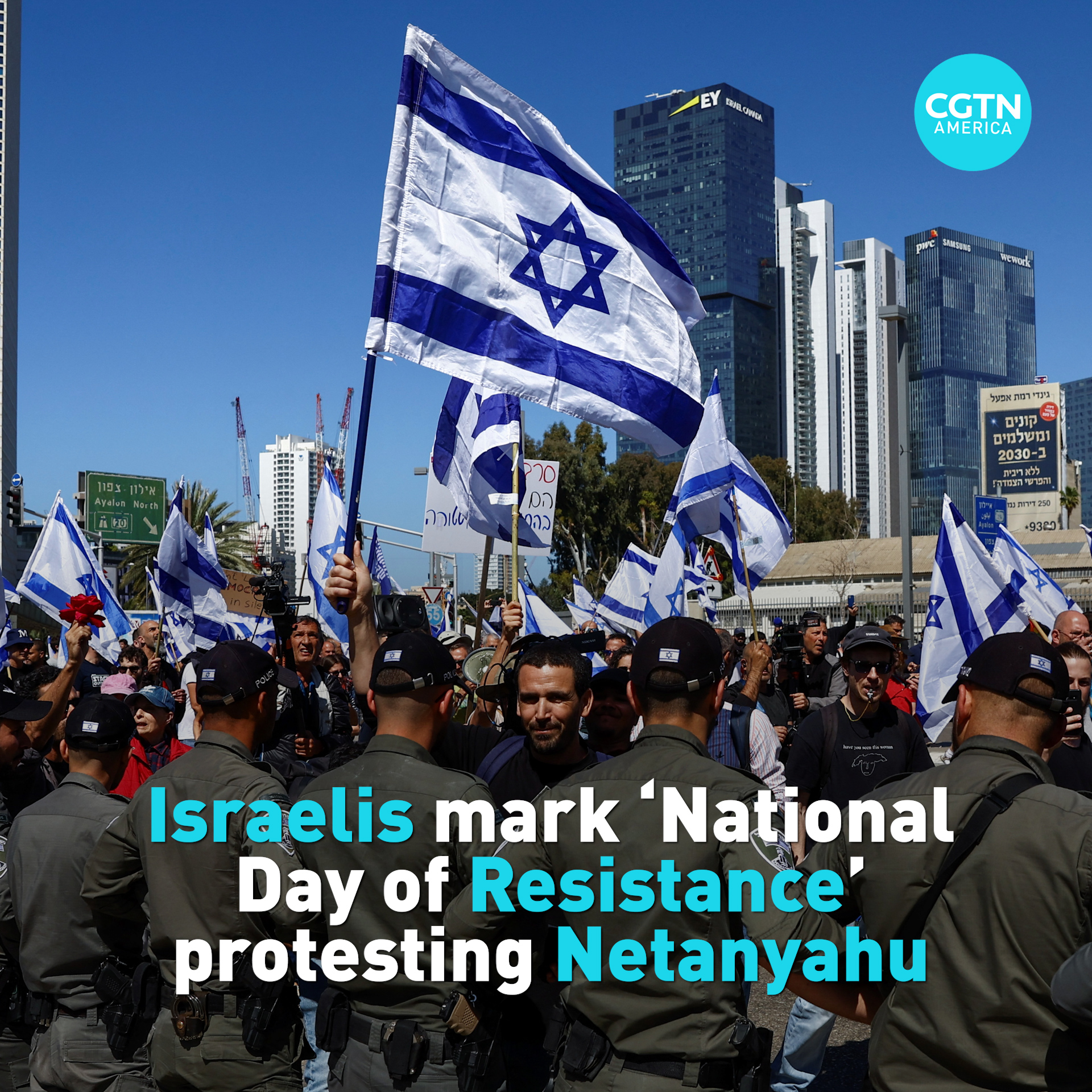 Israelis protest Prime Minister Netanyahu's judicial overhaul