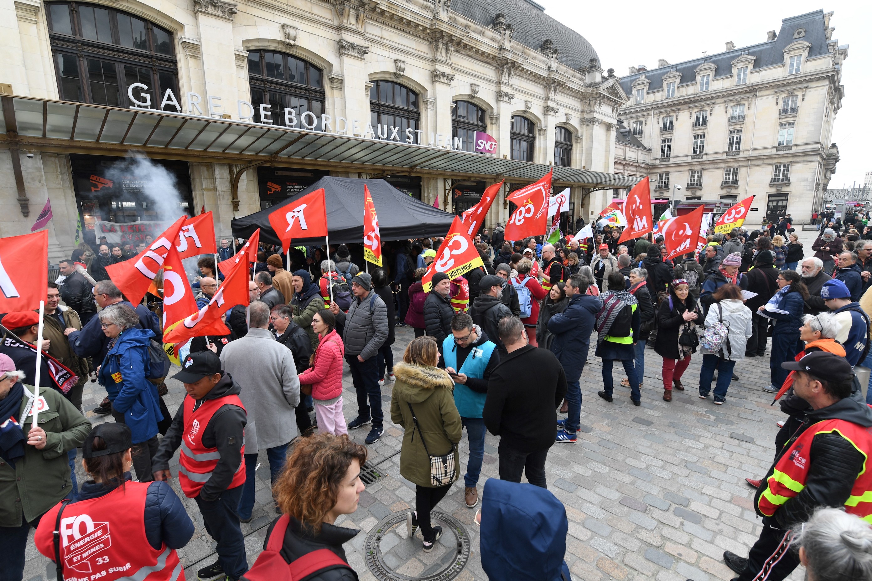 French rage over two extra years of work for pensions, bypassed vote 