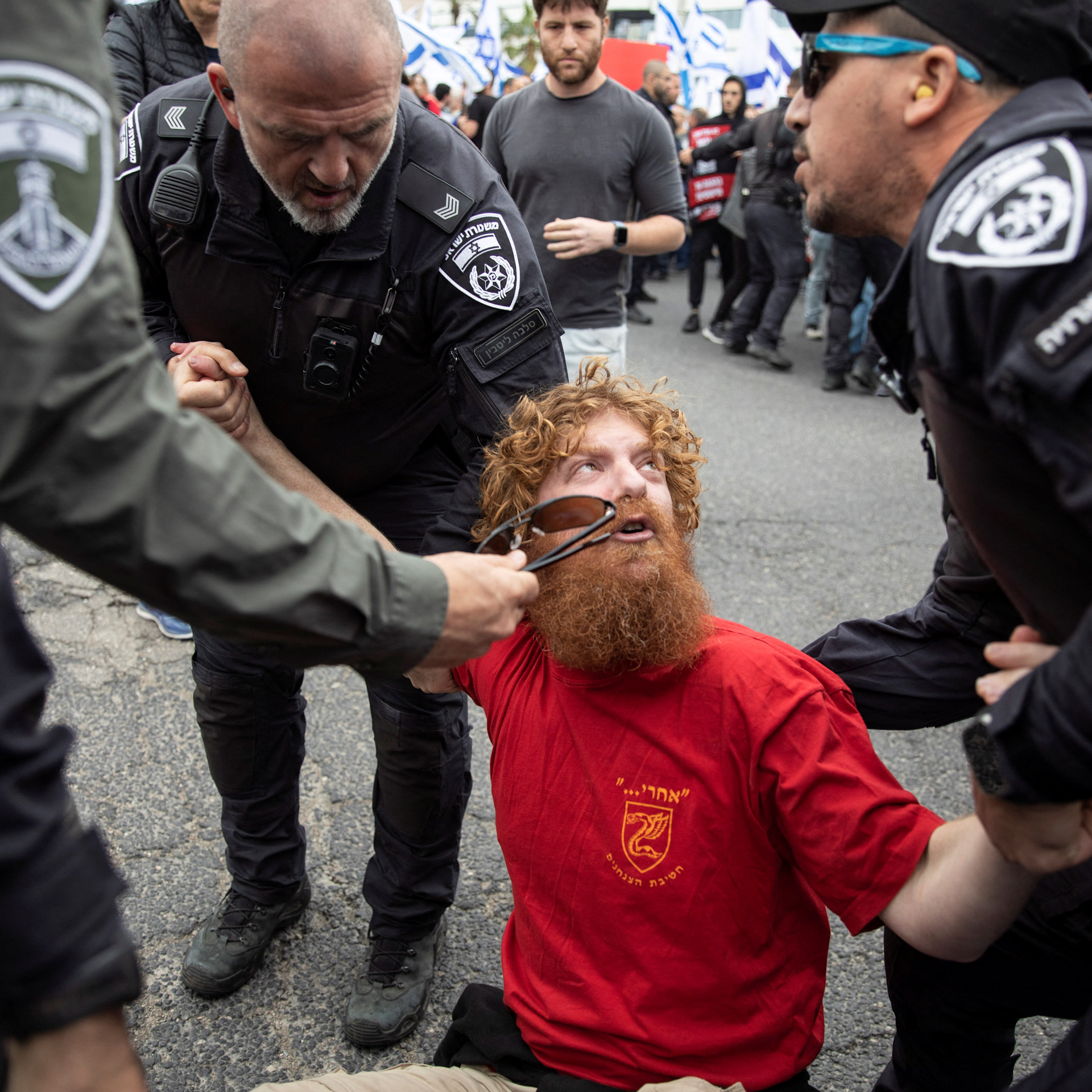Israel protests continue as law passes protecting Netanyahu's office