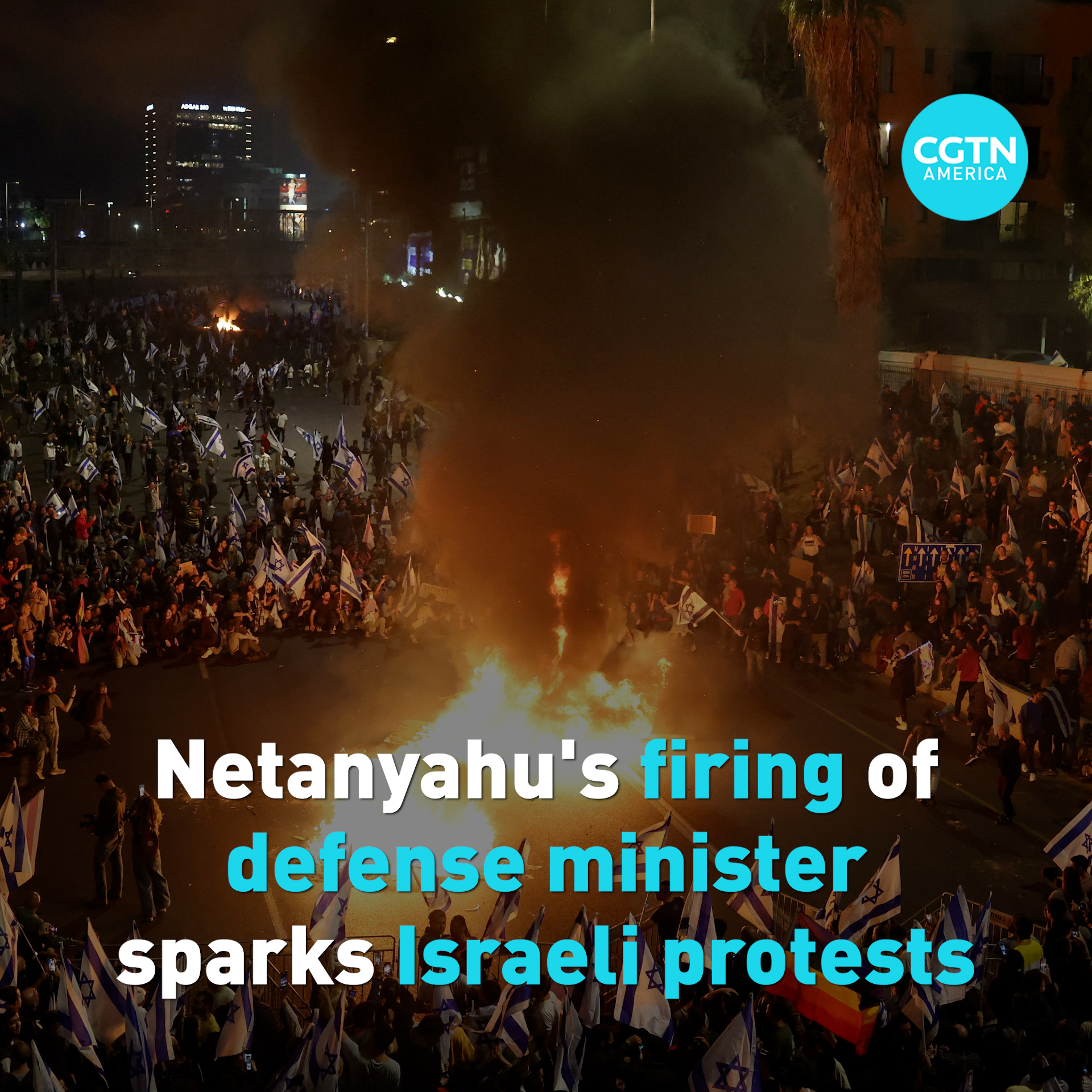 Israeli Prime Minister Netanyahu fires Defense Minister 