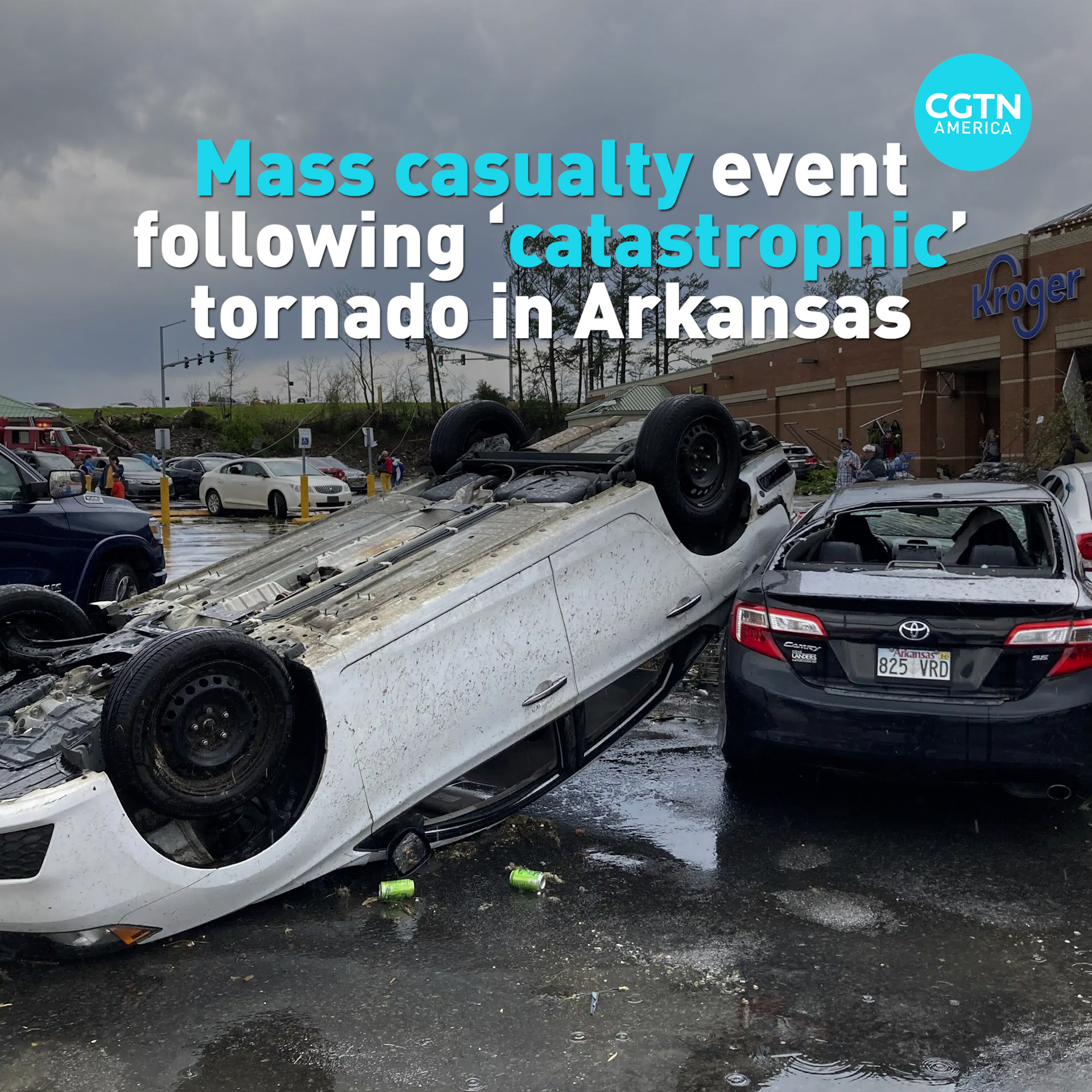 Mass casualty event following 'catastrophic' tornado in U.S.