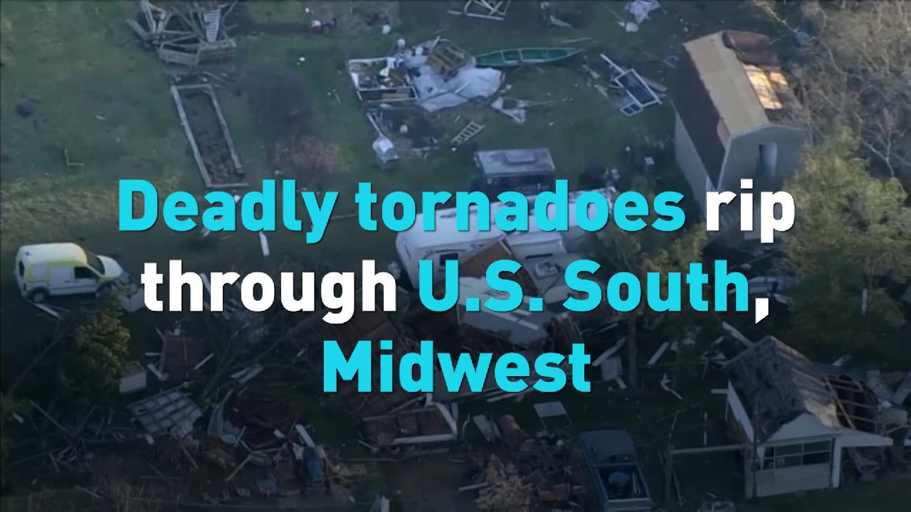 Deadly tornadoes rip through U.S. South, Midwest - CGTN