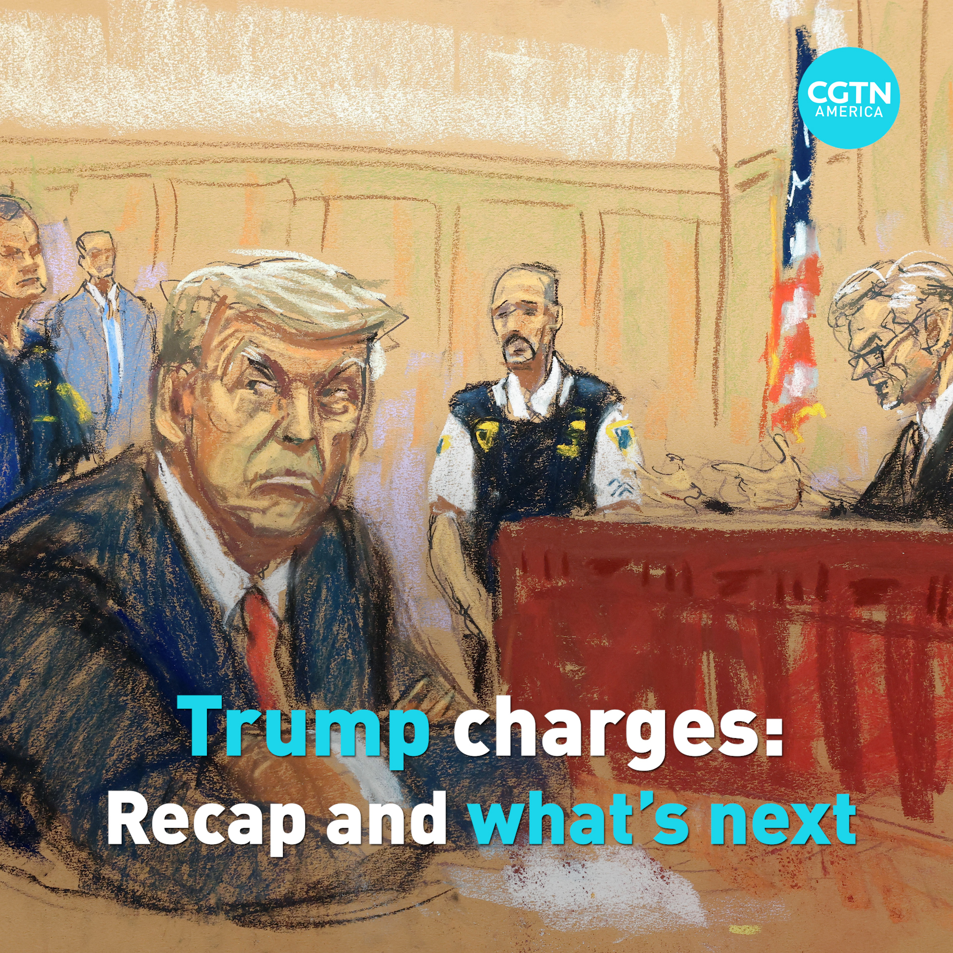 What happened with Trump's arrest and what is next?