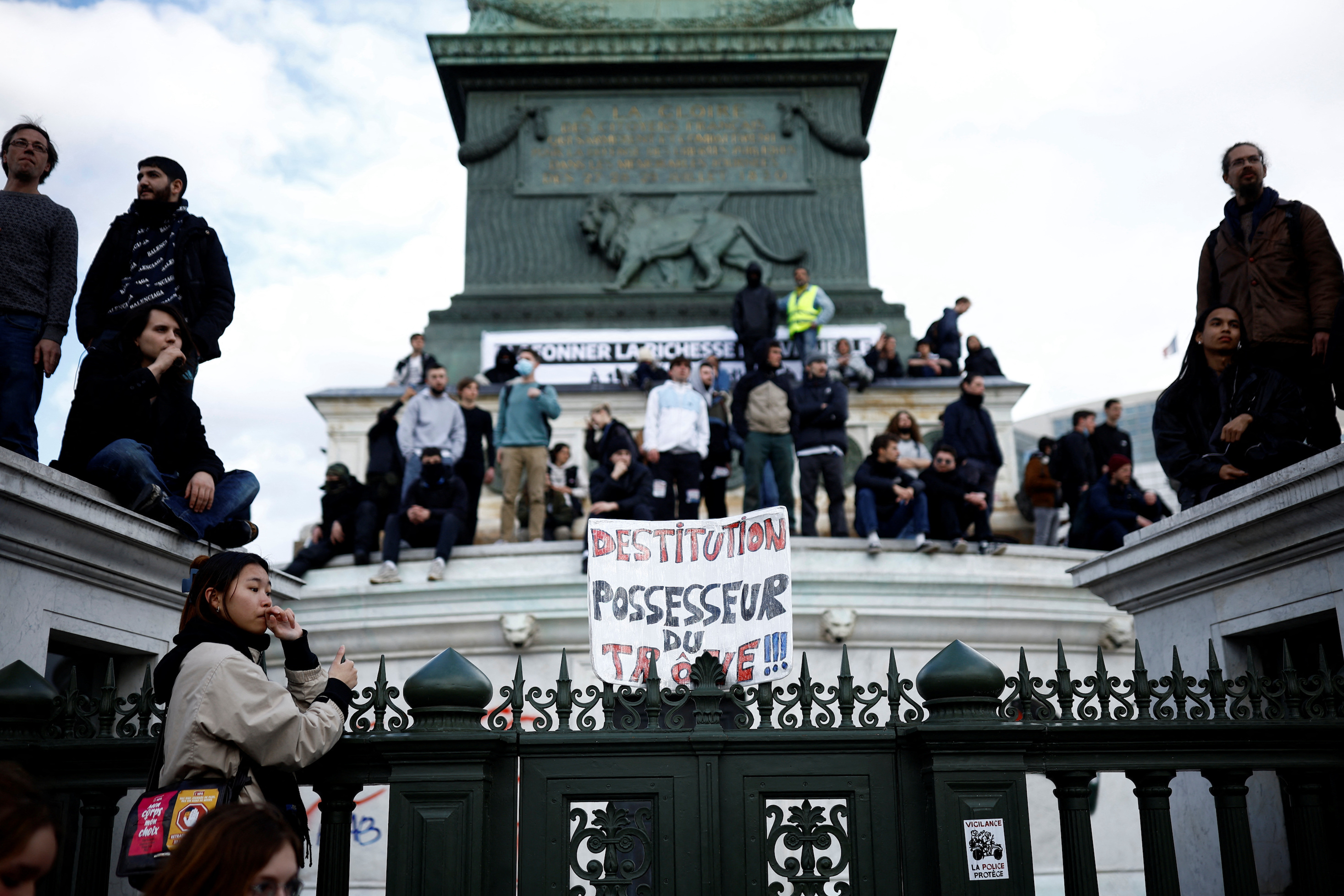 More pension protests in France ahead of Constitutional Council vote