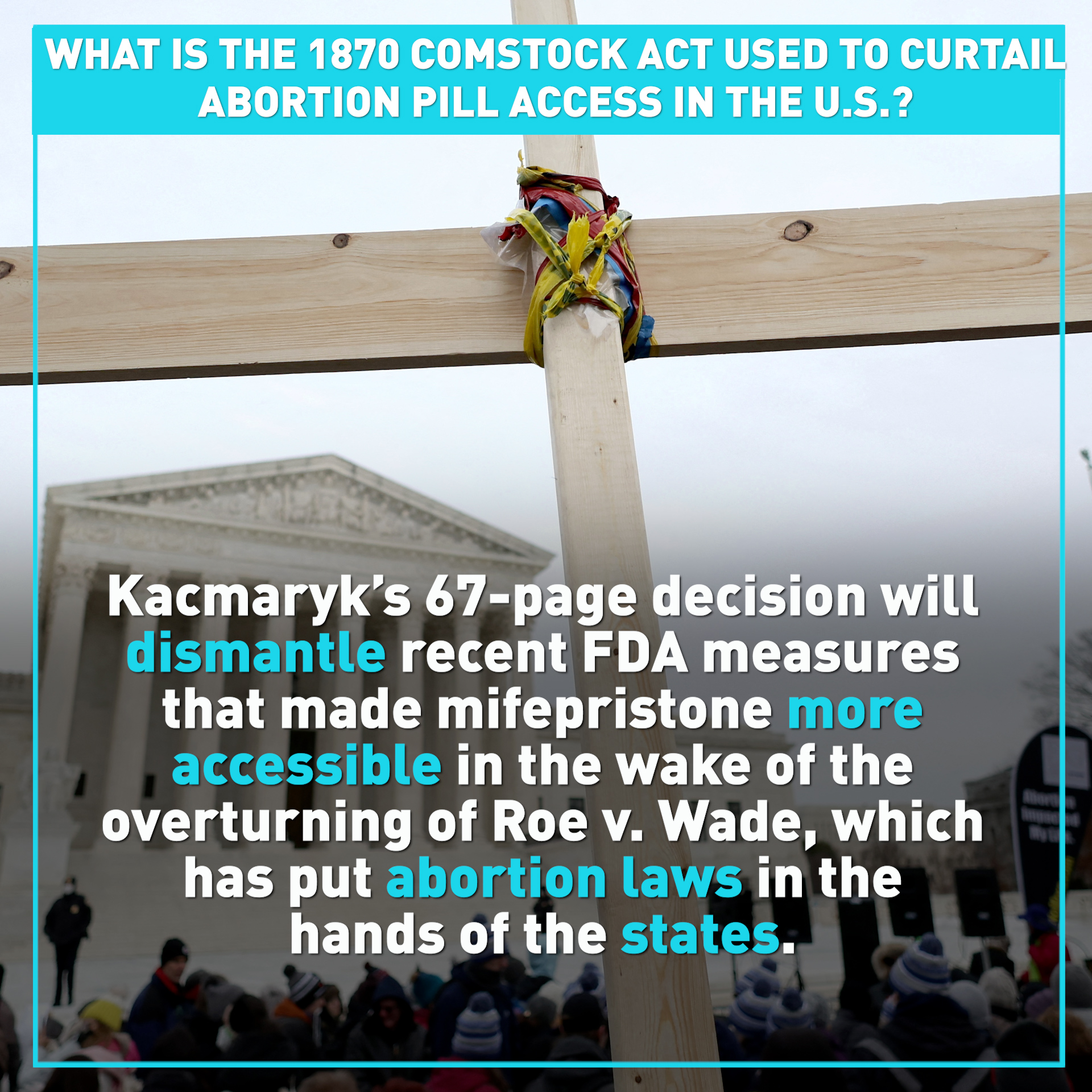 How an 1870 U.S. law is being used to block access to abortion pill 