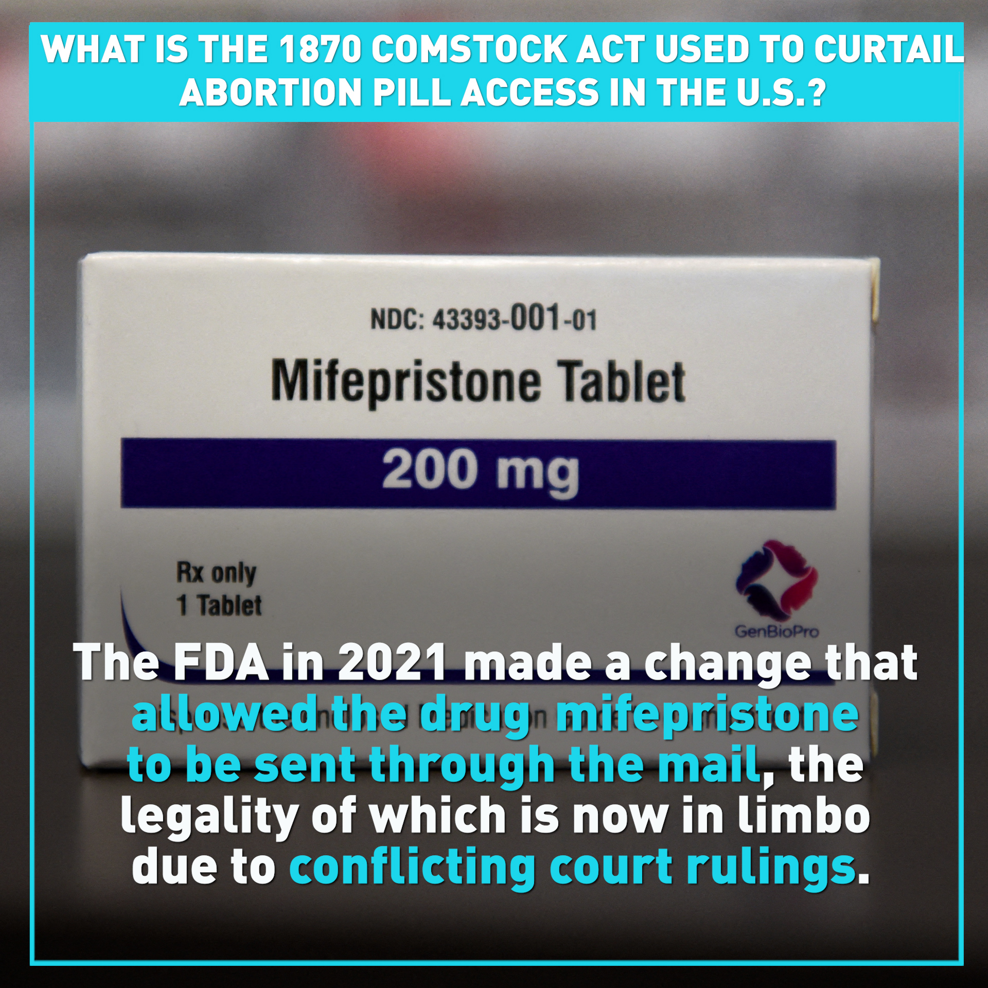 How an 1870 U.S. law is being used to block access to abortion pill 