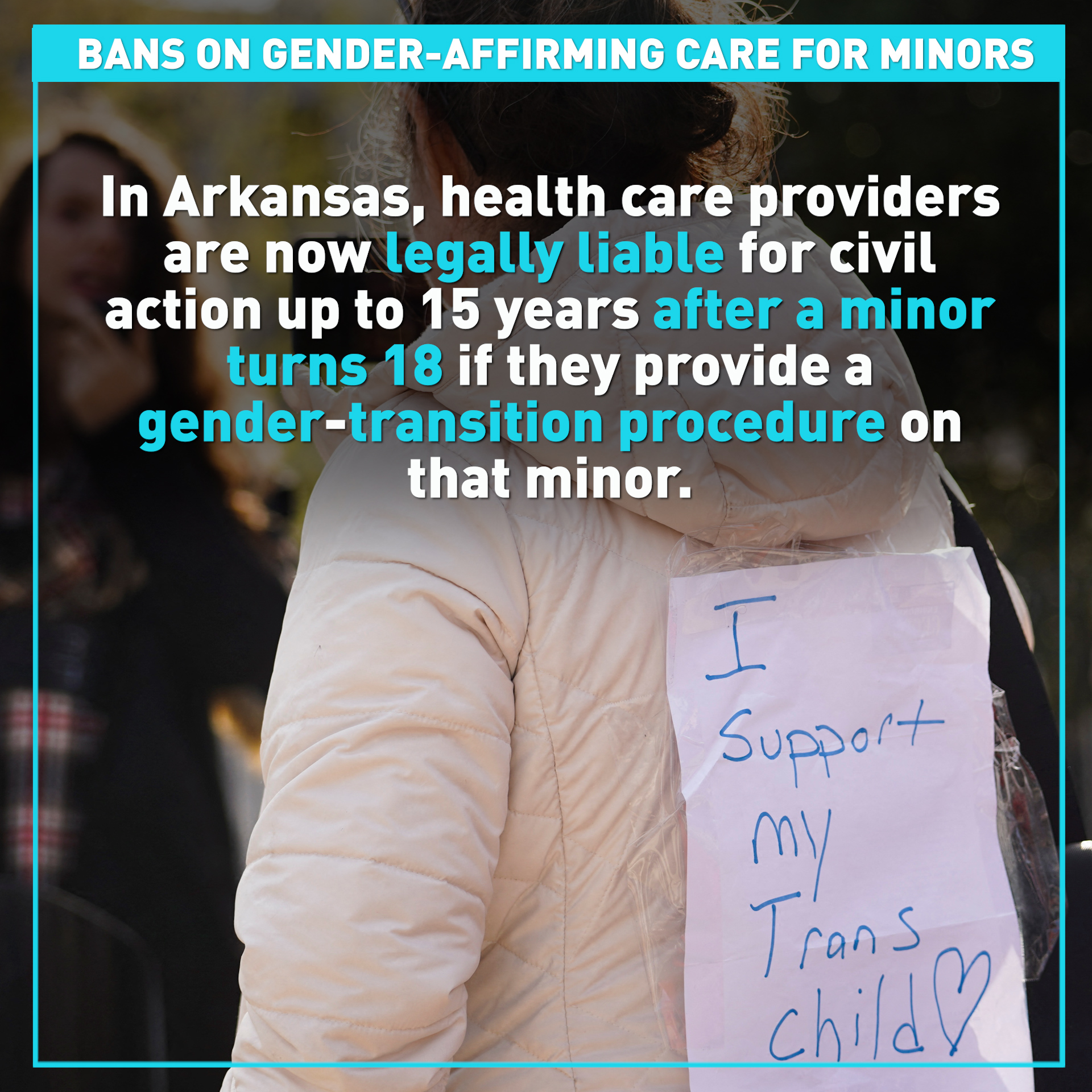 Bans On Gender Affirming Care For Minors In 12 American States Cgtn 2117