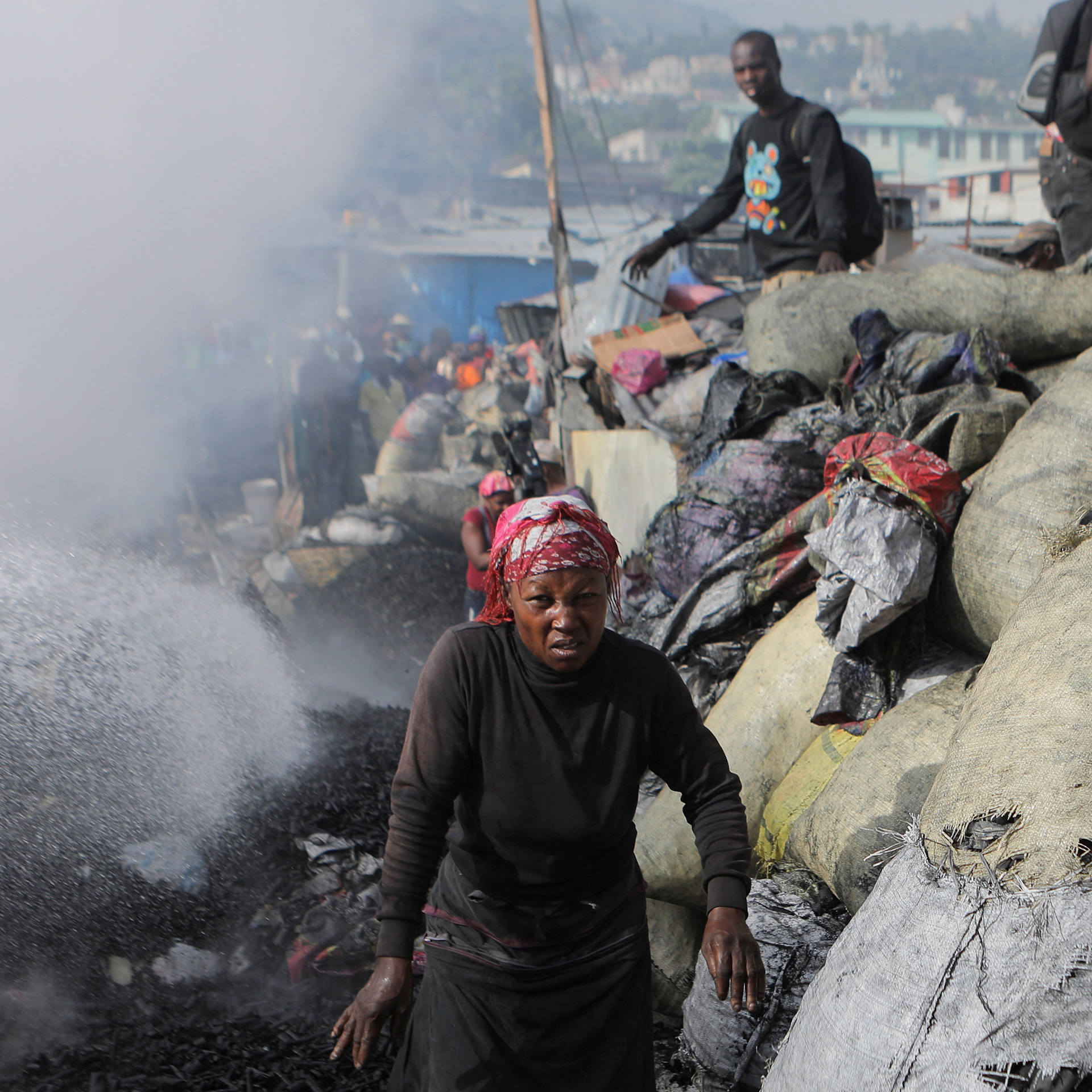 Fire engulfs Haitian street market, exacerbating economic struggles