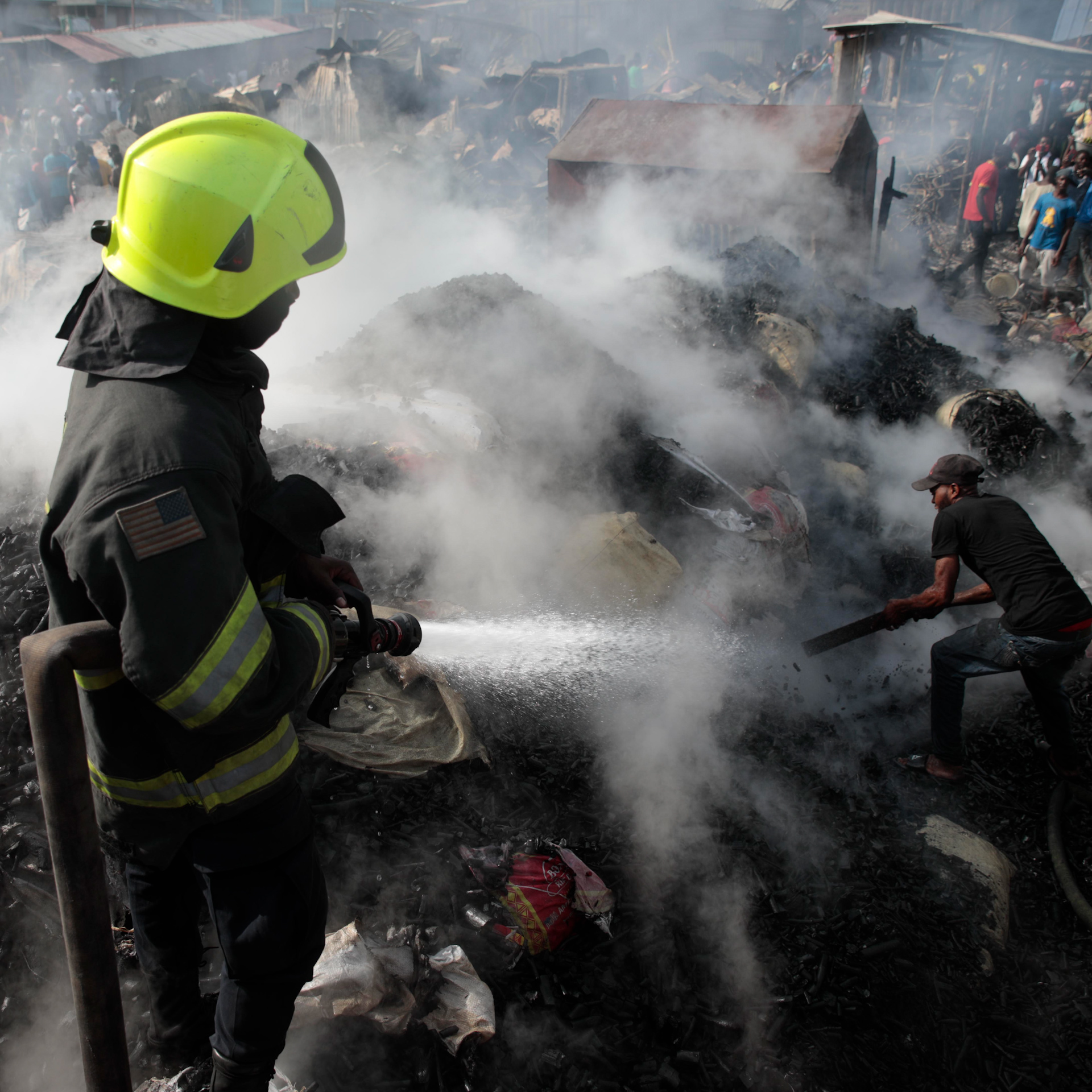 Fire engulfs Haitian street market, exacerbating economic struggles