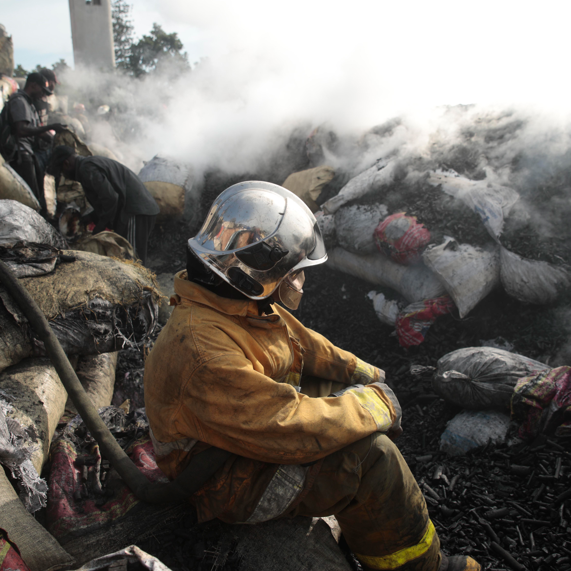 Fire engulfs Haitian street market, exacerbating economic struggles