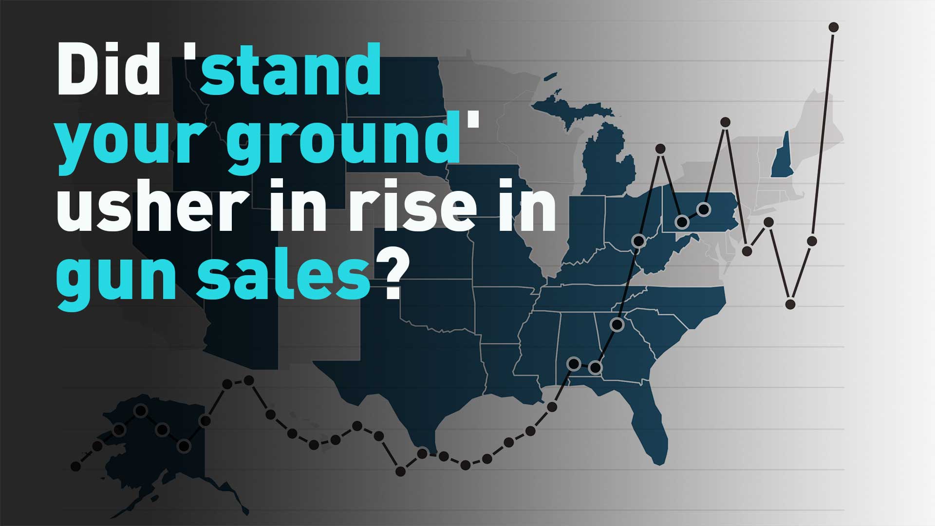 Did ‘stand your ground’ usher in rise in gun sales?
