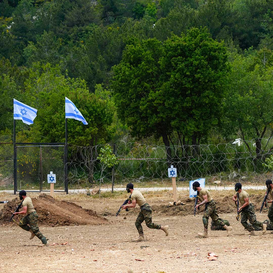Hezbollah holds military exercises in southern Lebanon, near Israel border