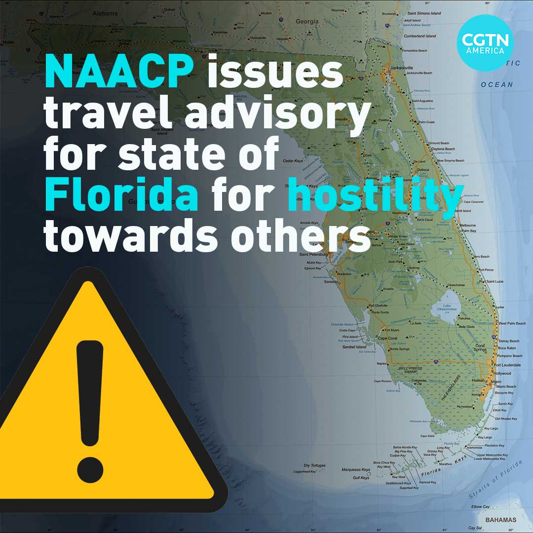 NAACP issues travel advisory for Florida for hostility towards others