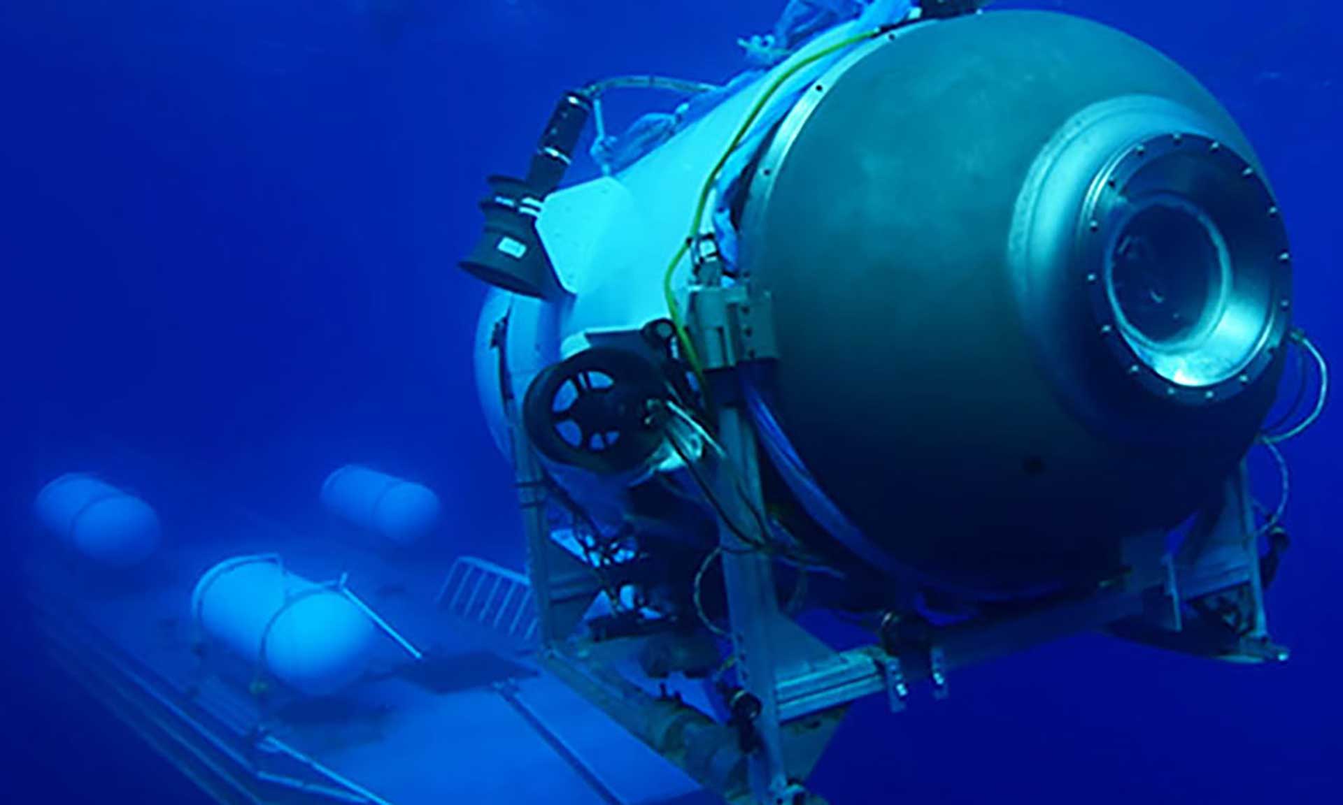 Undated photo of OceanGate's Titan submersible. (SOURCE: OceanGate)