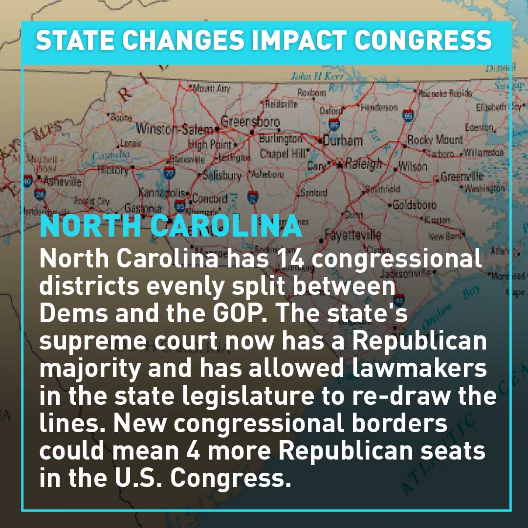 Seven states that could change the makeup of the U.S. Congress